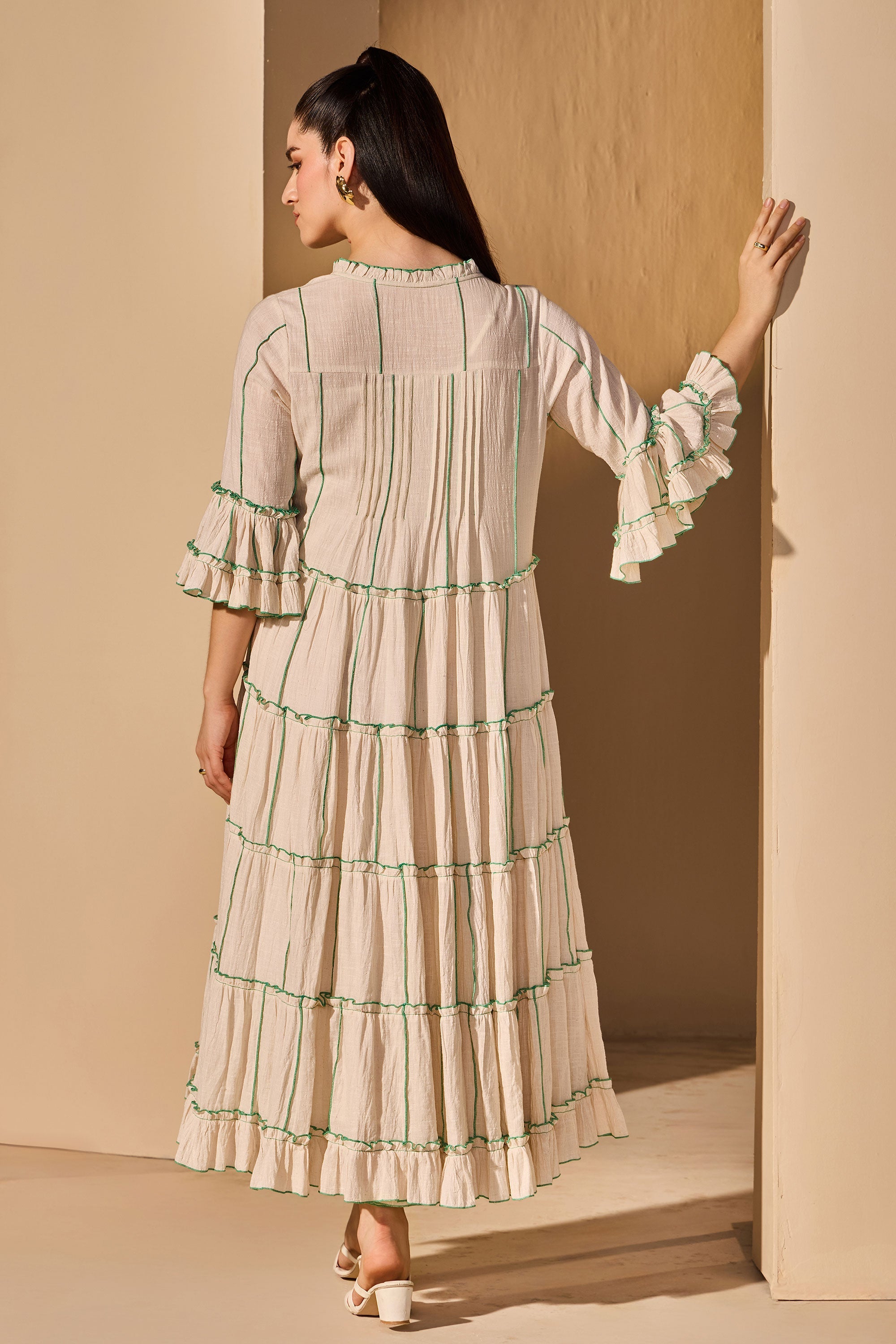 Dima Cotton Slub Jalabiya