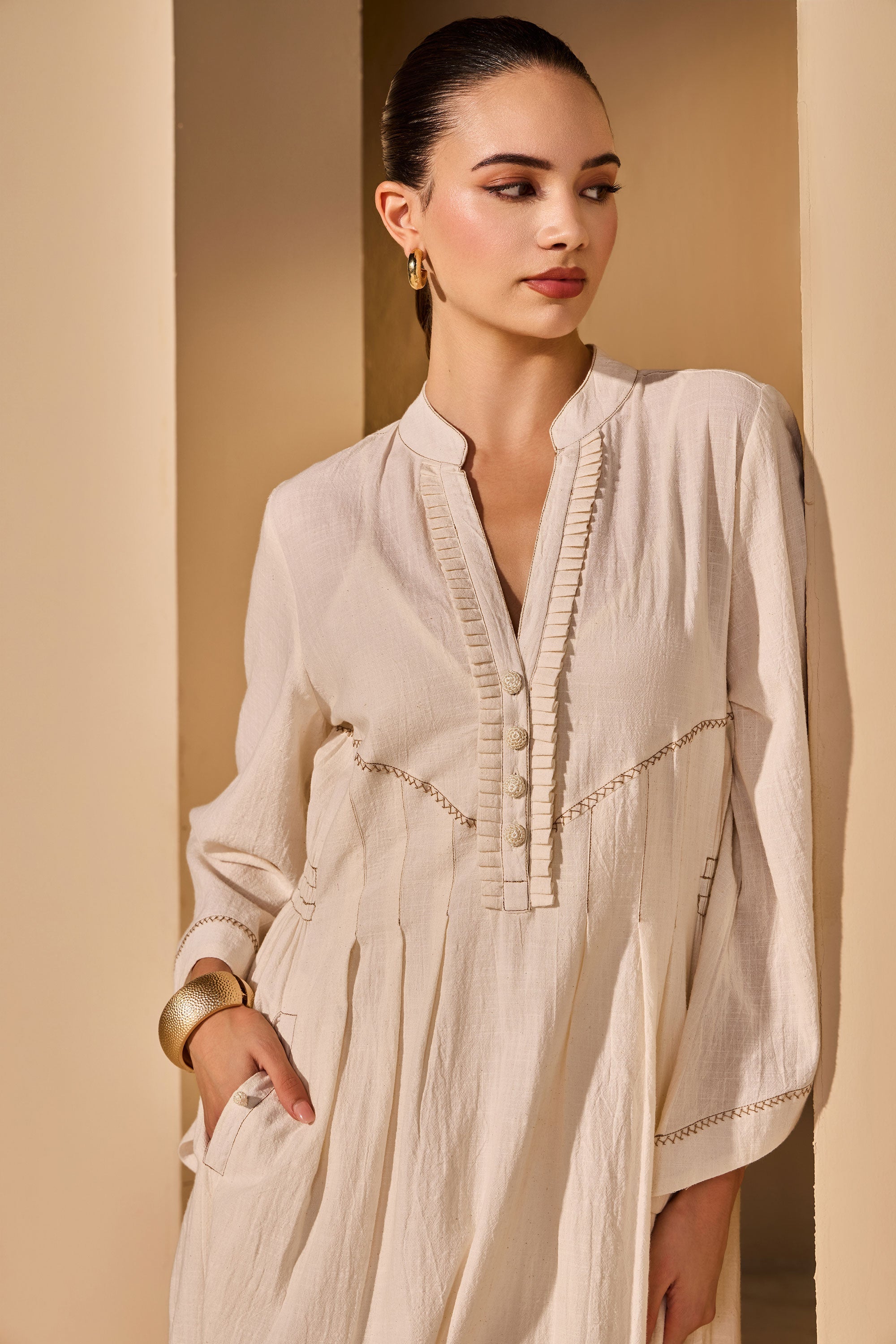 Nayab Cotton Slub Jalabiya