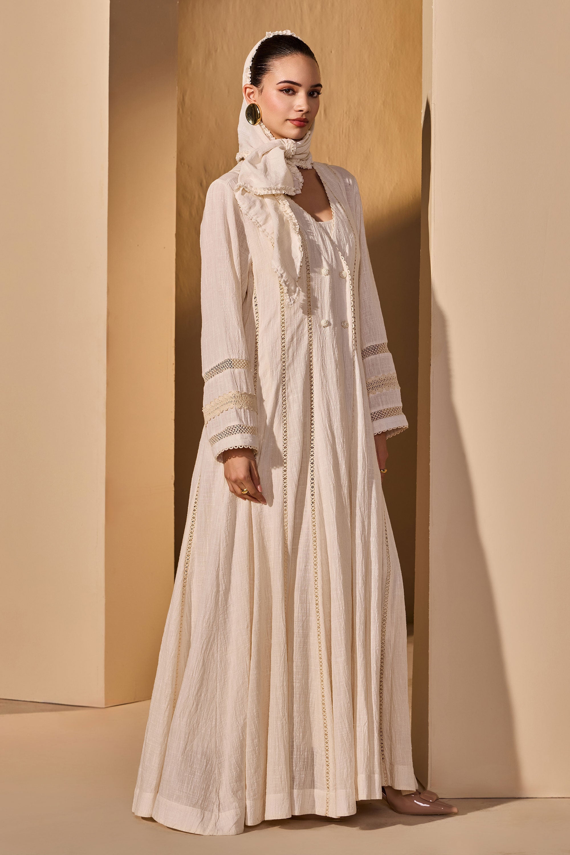 Najwa Cotton Slub Bisht