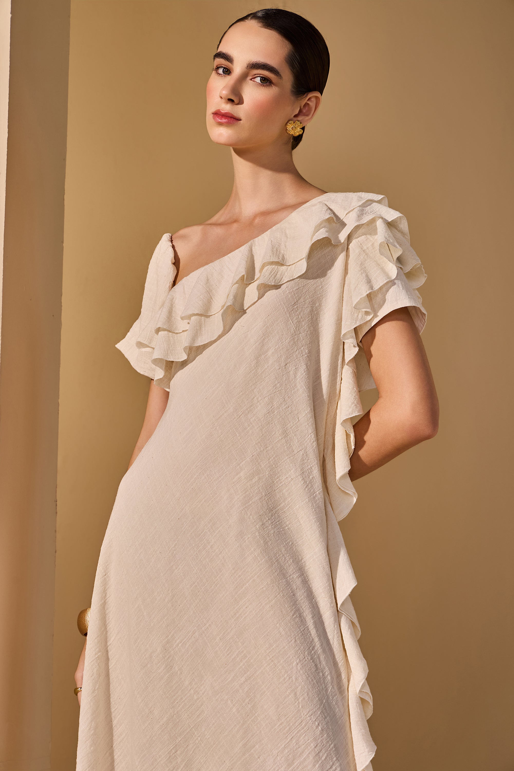 Maryam Cotton Slub Jalabiya