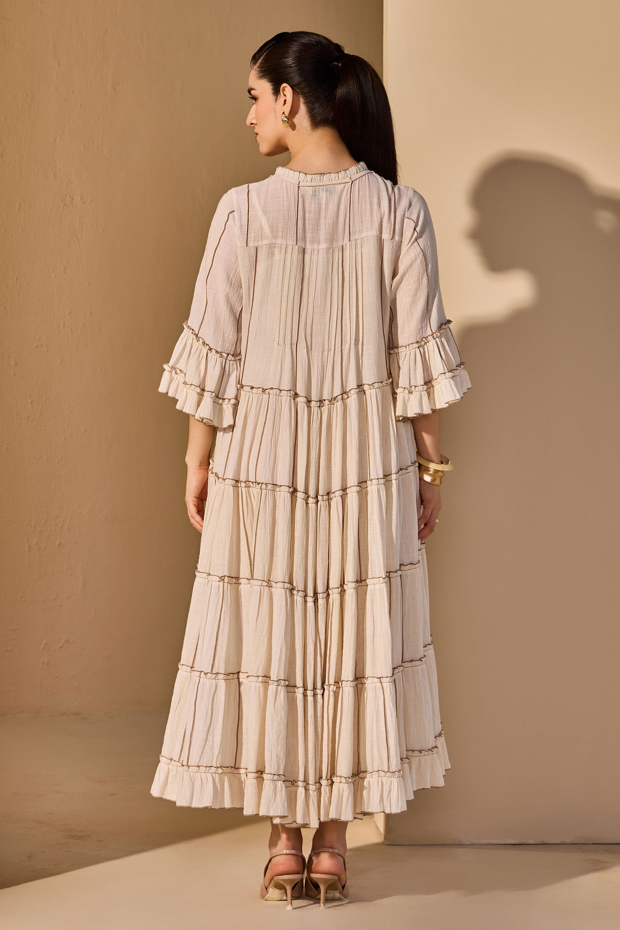 Lumaira Cotton Slub Jalabiya