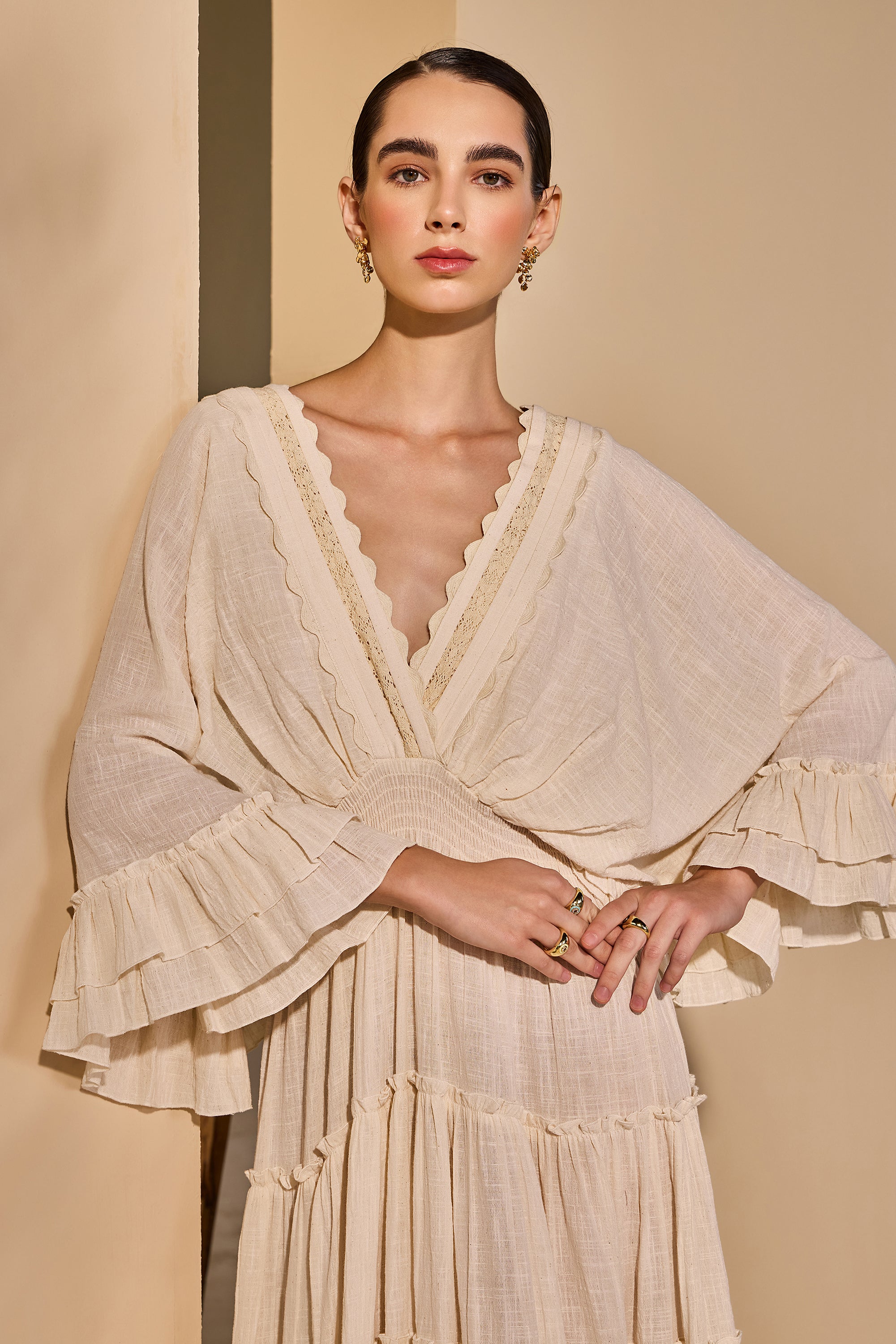 Mahzara Cotton Slub Jalabiya