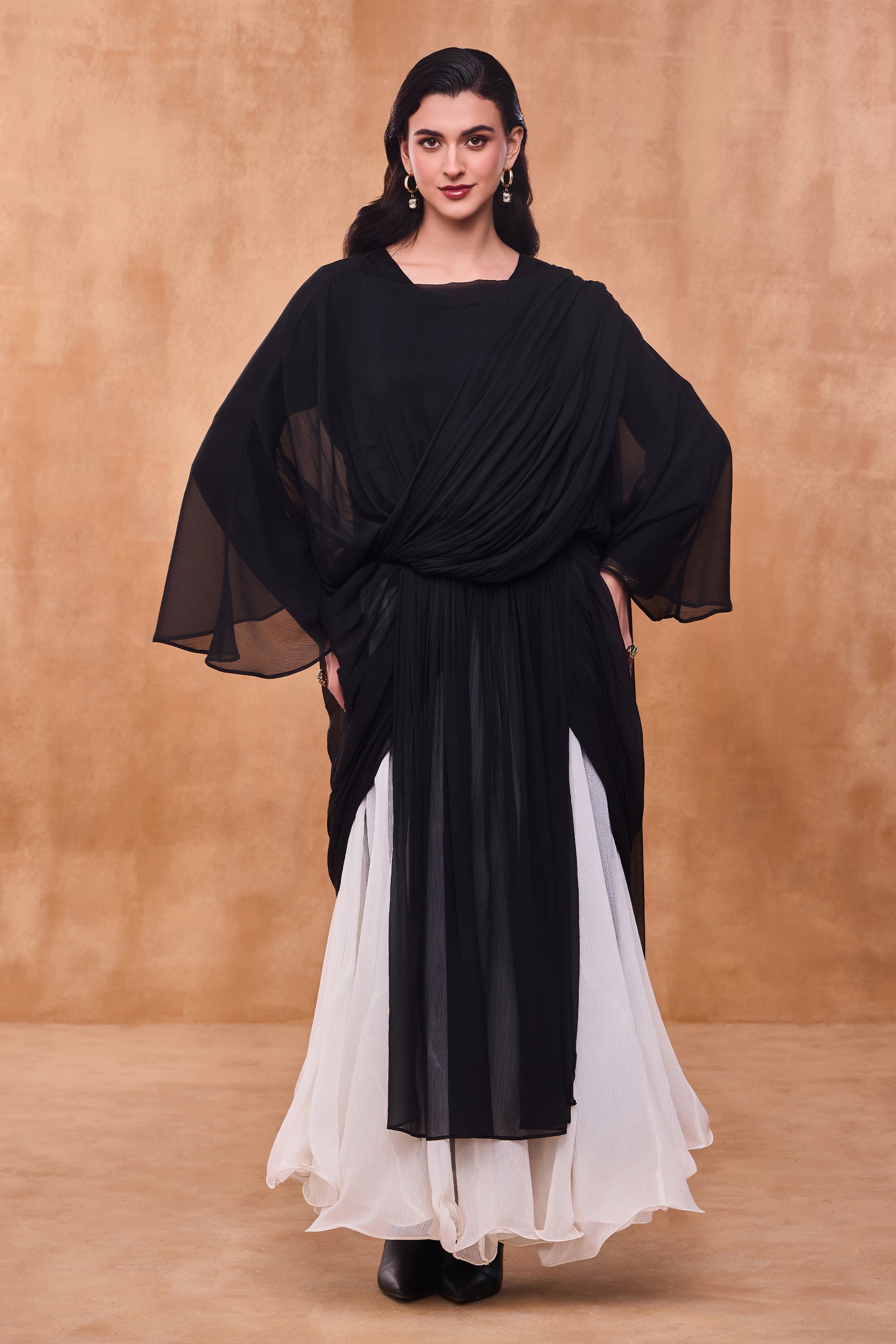Durriya Draped Jalabiya