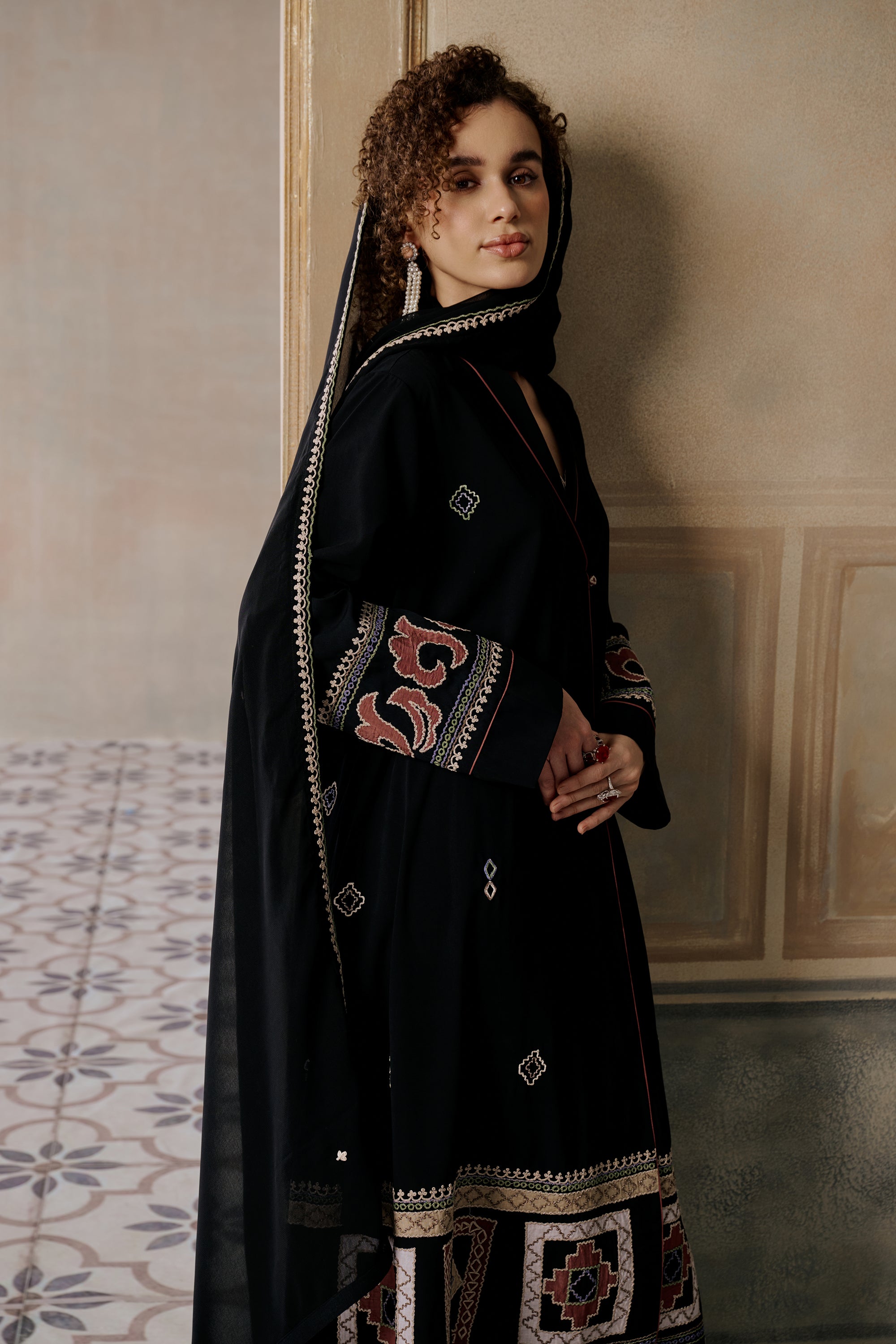 Khulood Embroidered Abaya