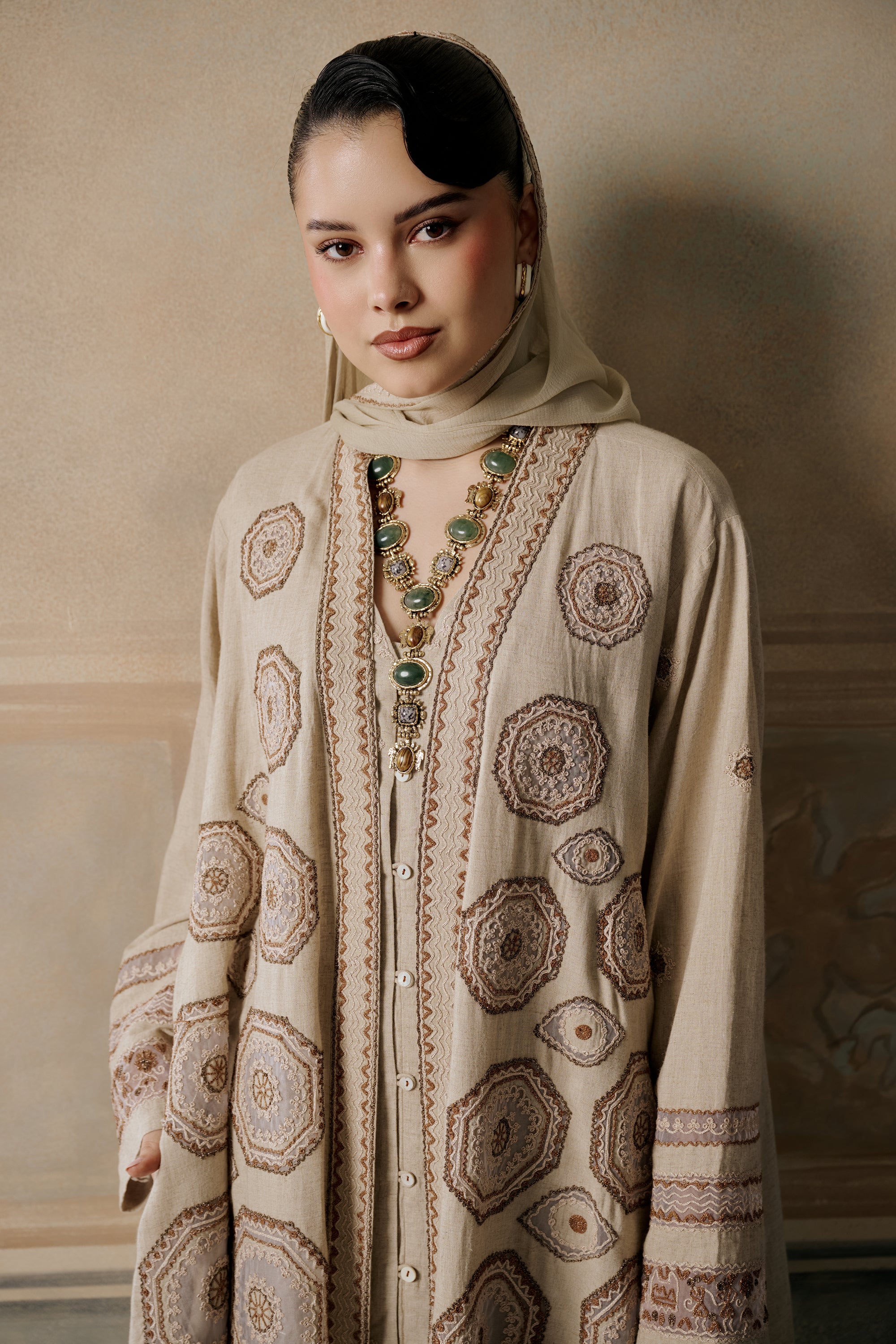 Ruqia Embroidered Abaya