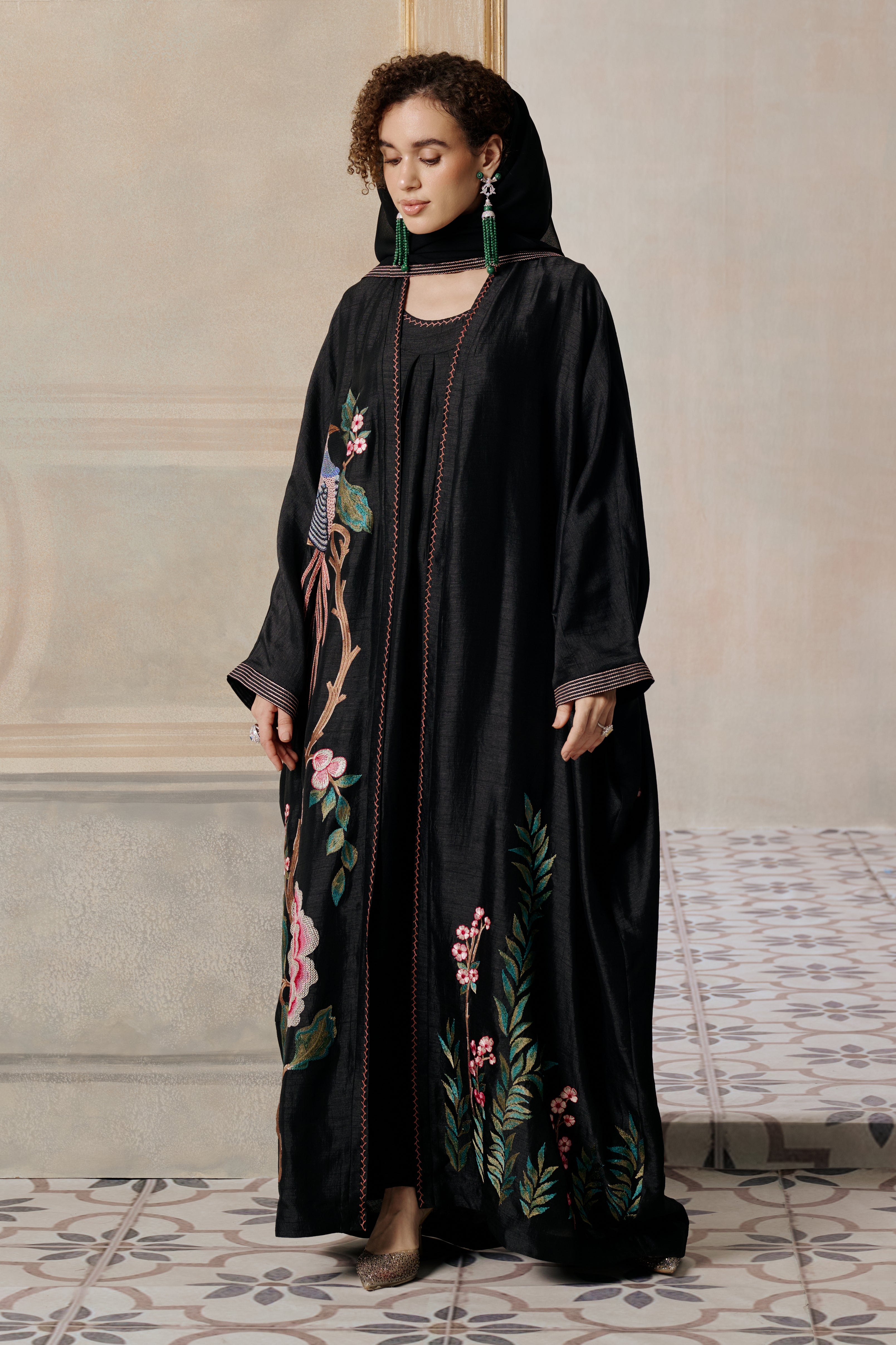 Hayam Embroidered Abaya