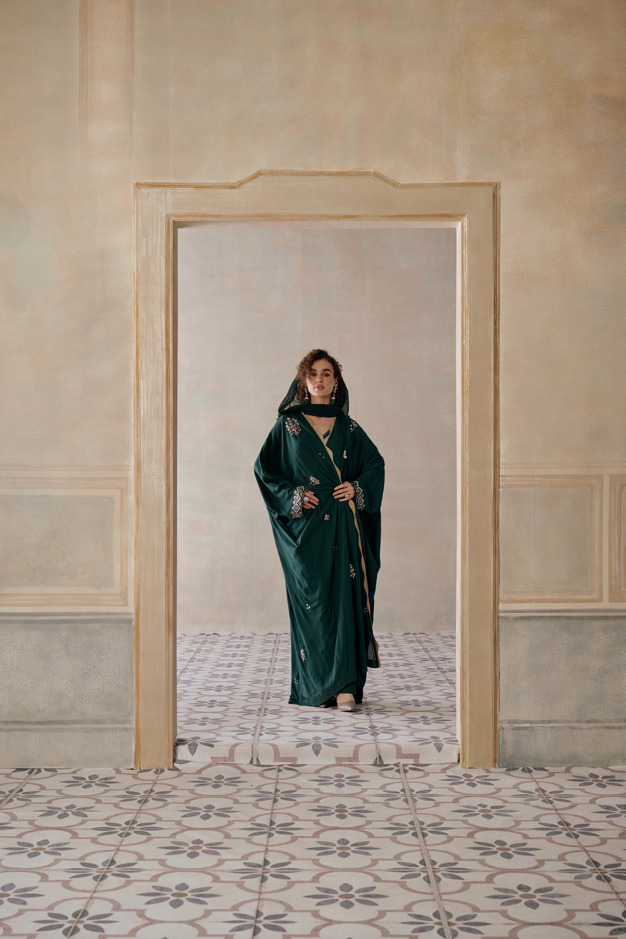 Hamamah Embellished Abaya