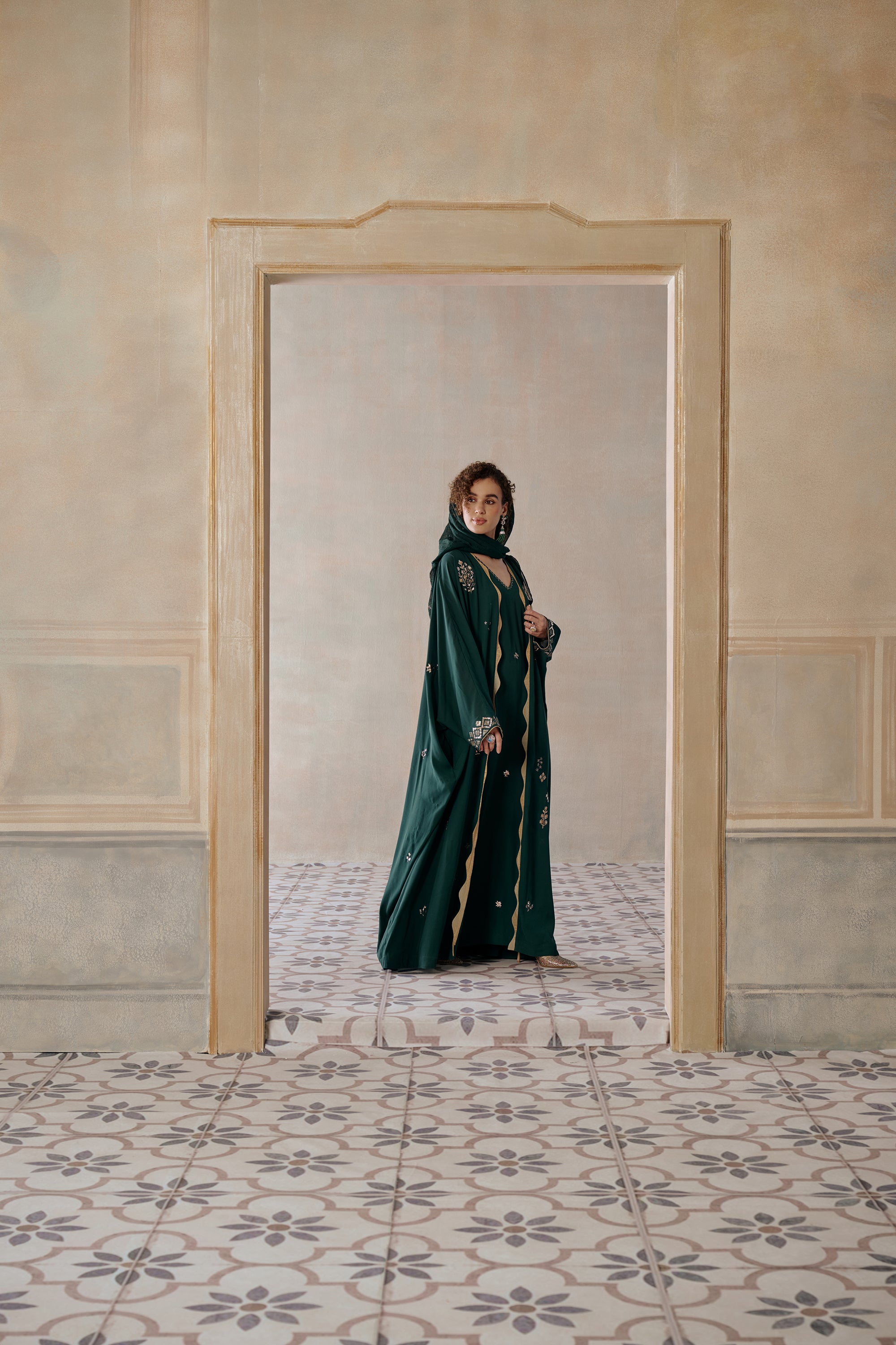 Hamamah Embellished Abaya