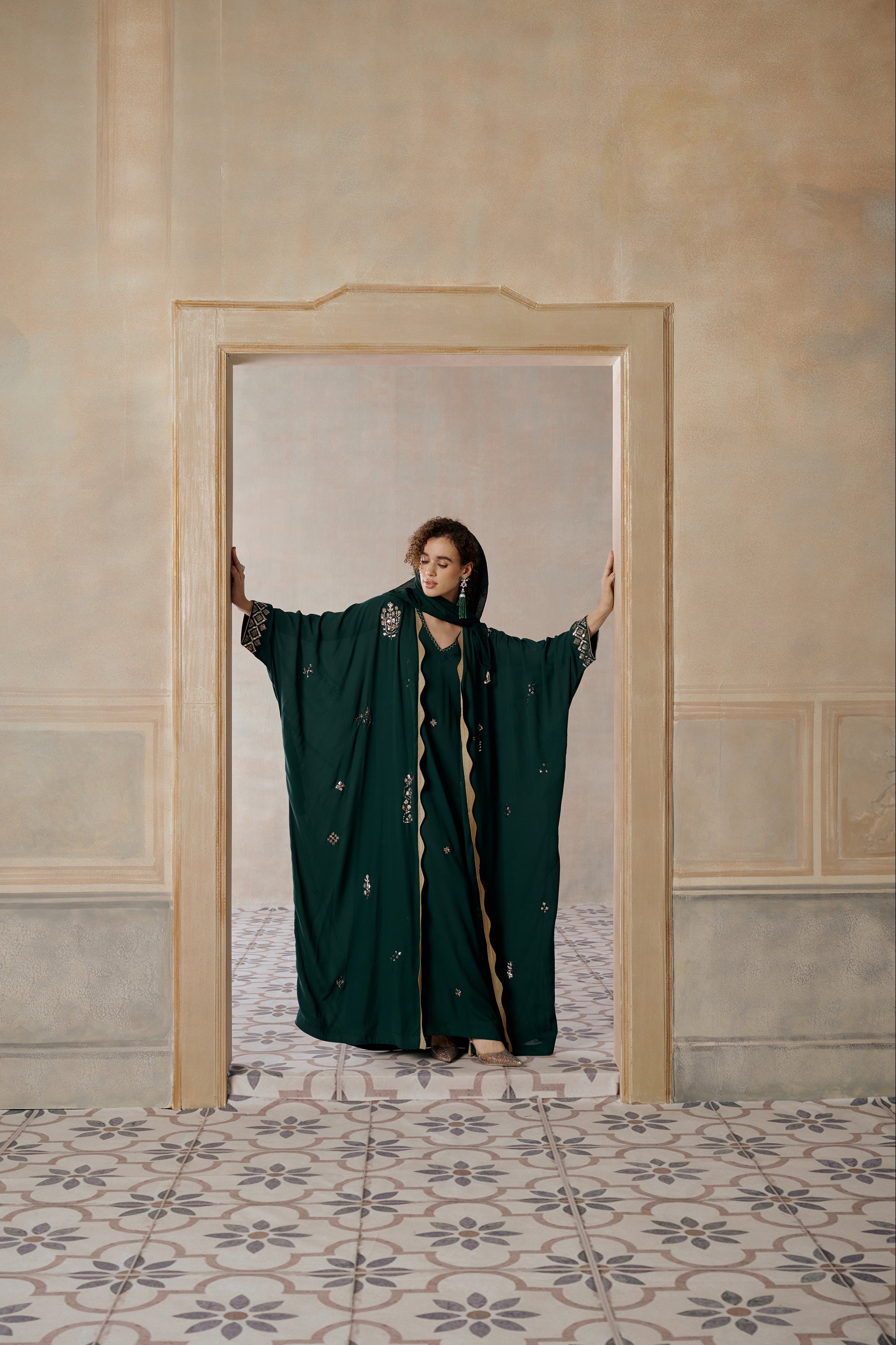 Hamamah Embellished Abaya