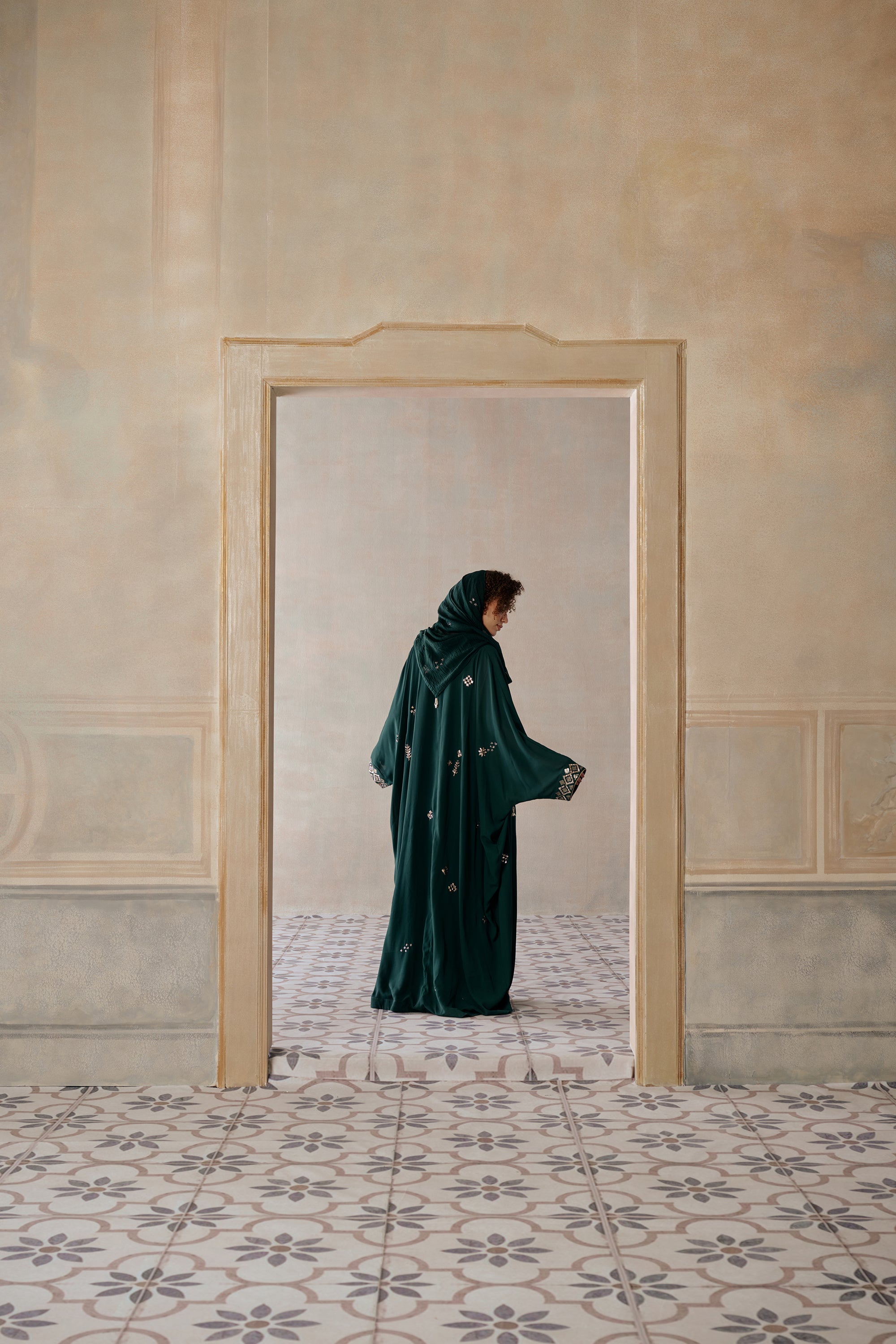 Hamamah Embellished Abaya