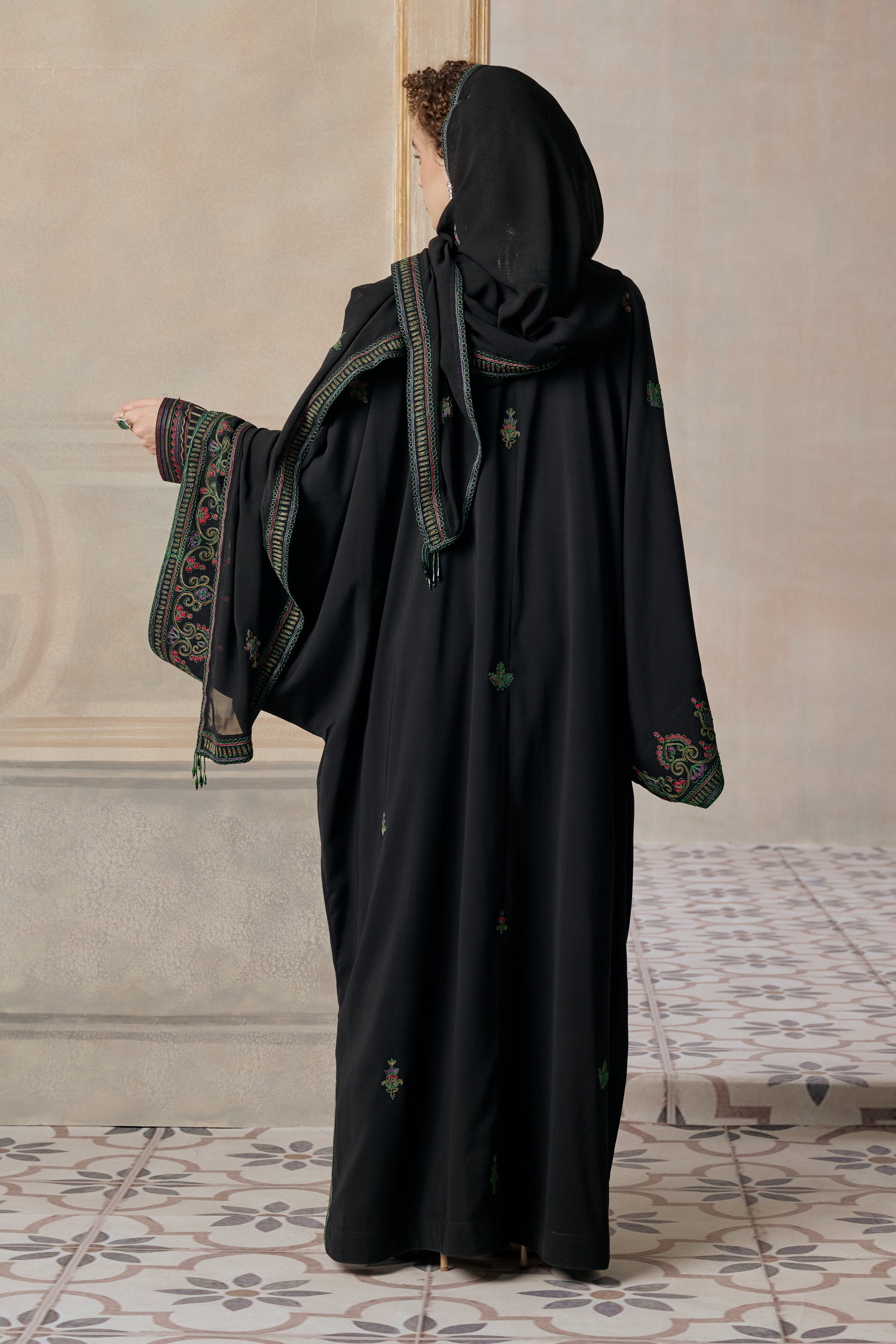 Madar Embroidered Abaya