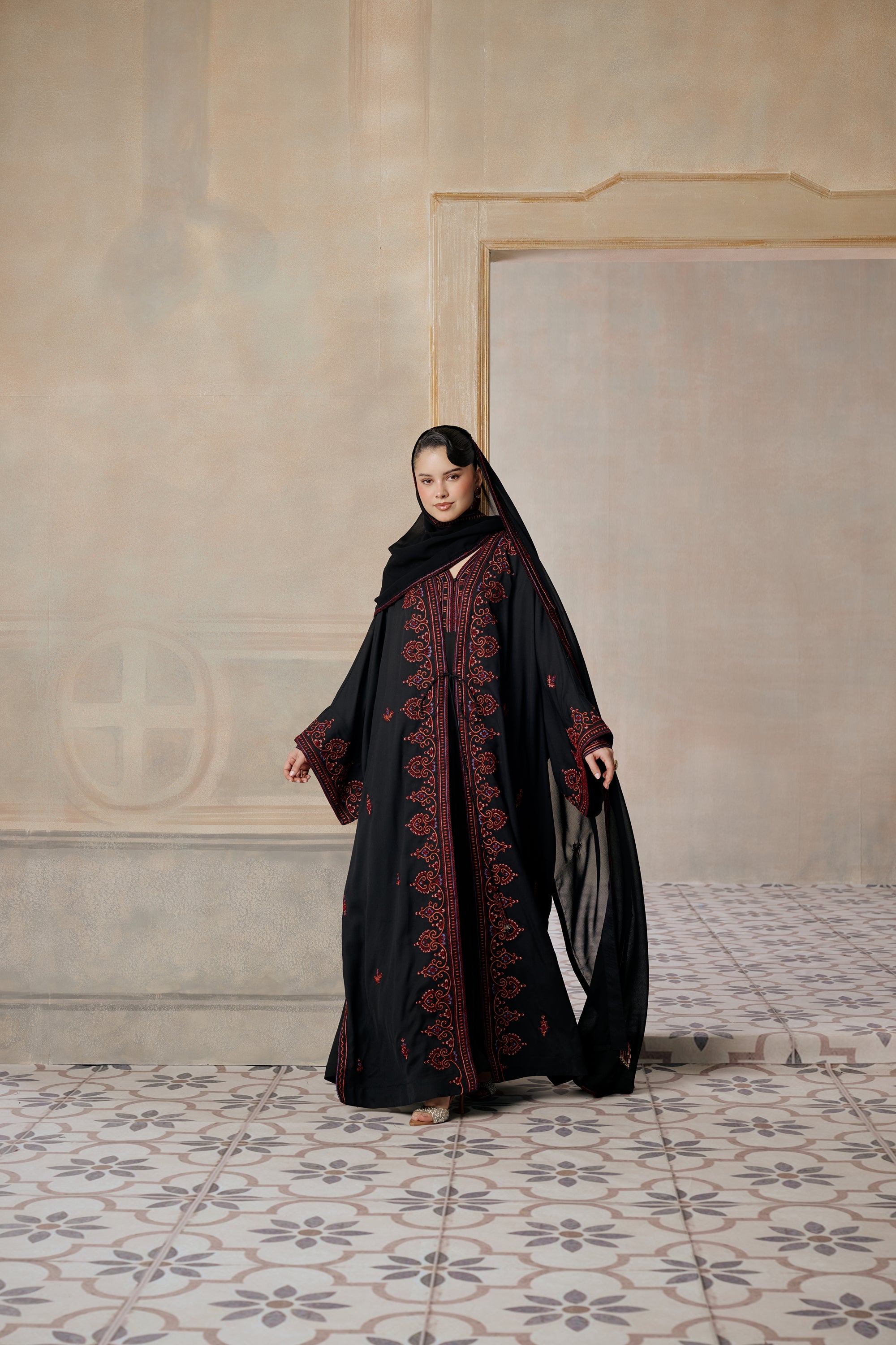 Nasma Embroidered Abaya