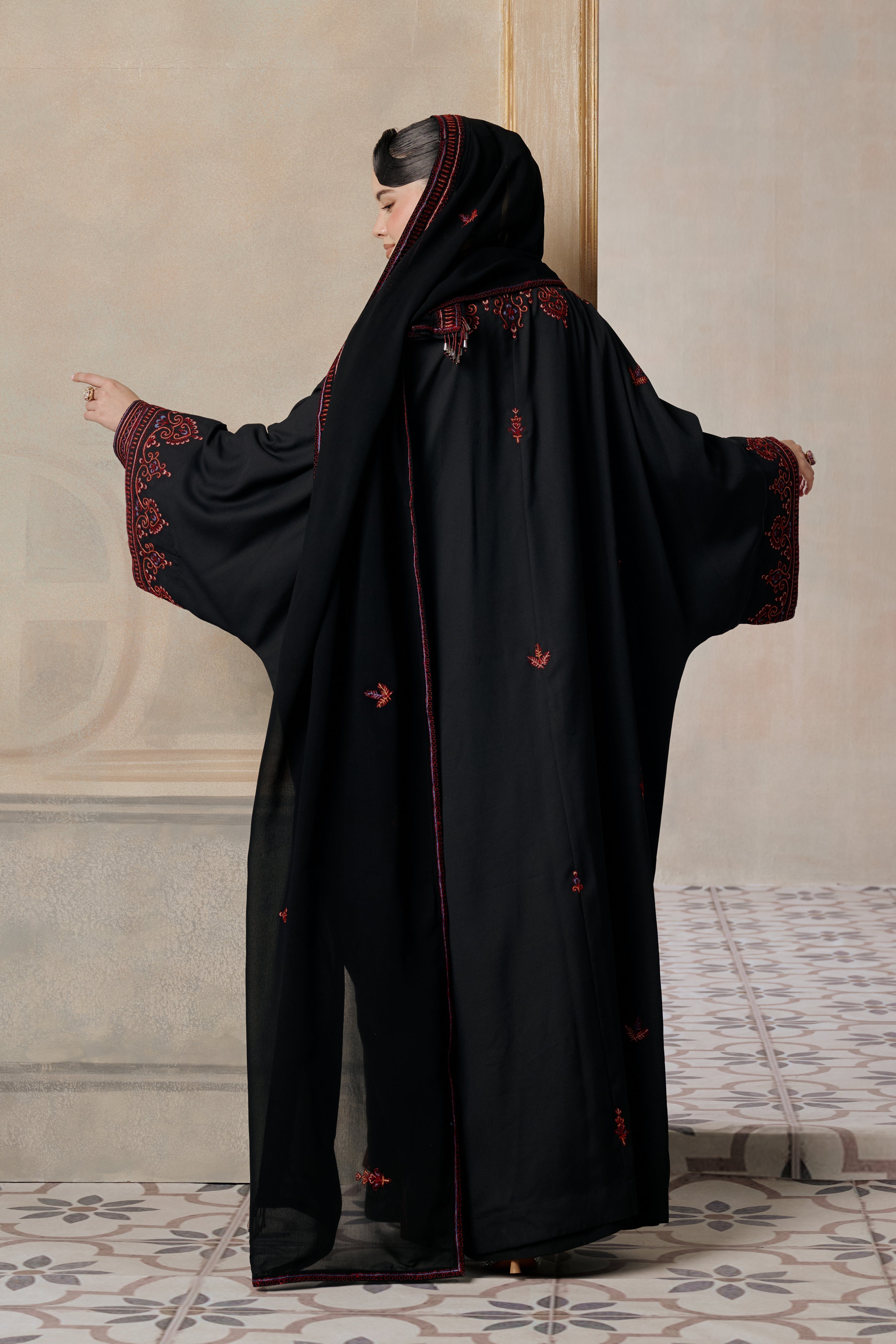 Nasma Embroidered Abaya
