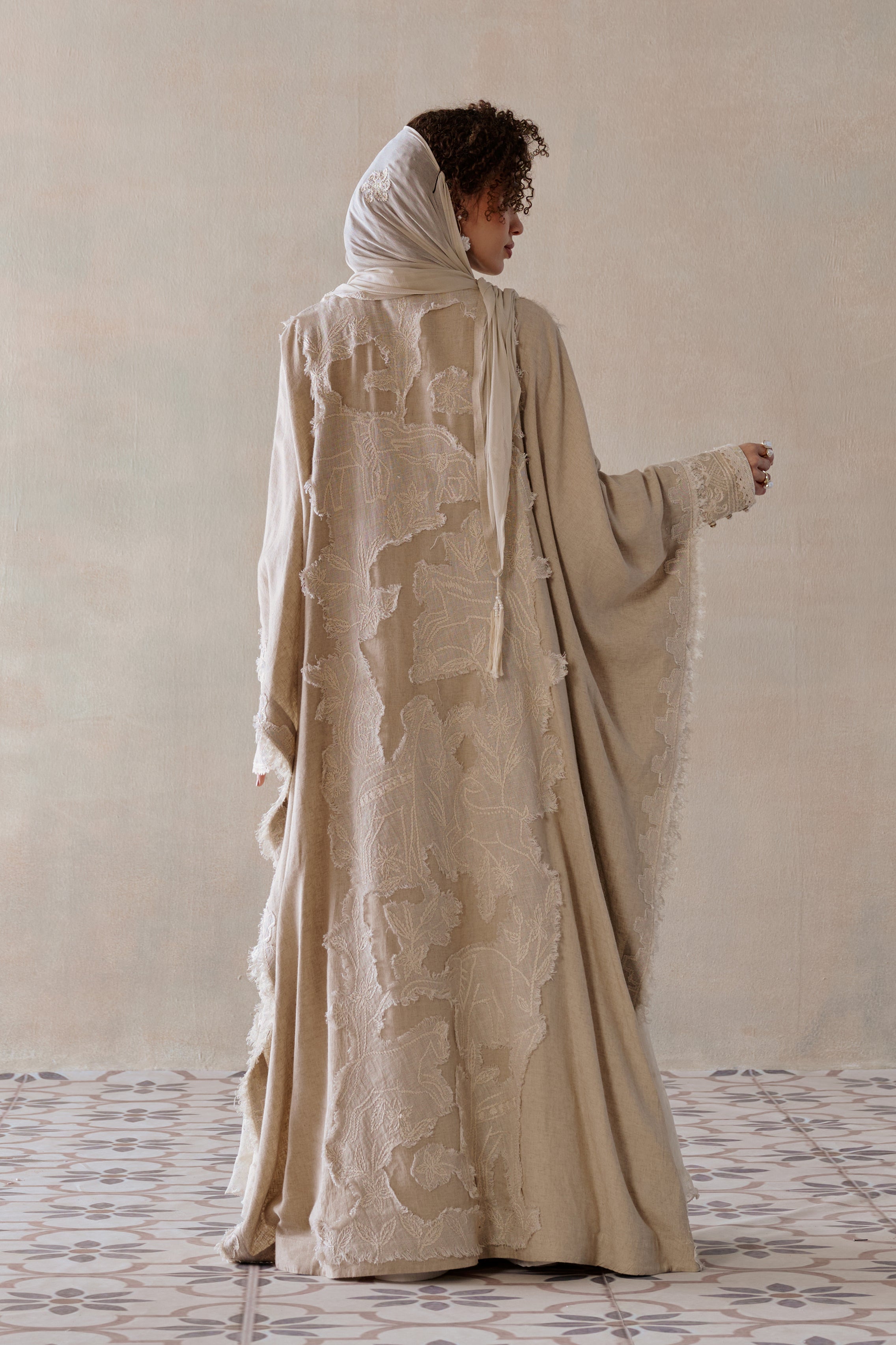 Aula Embroidered Cape Sets