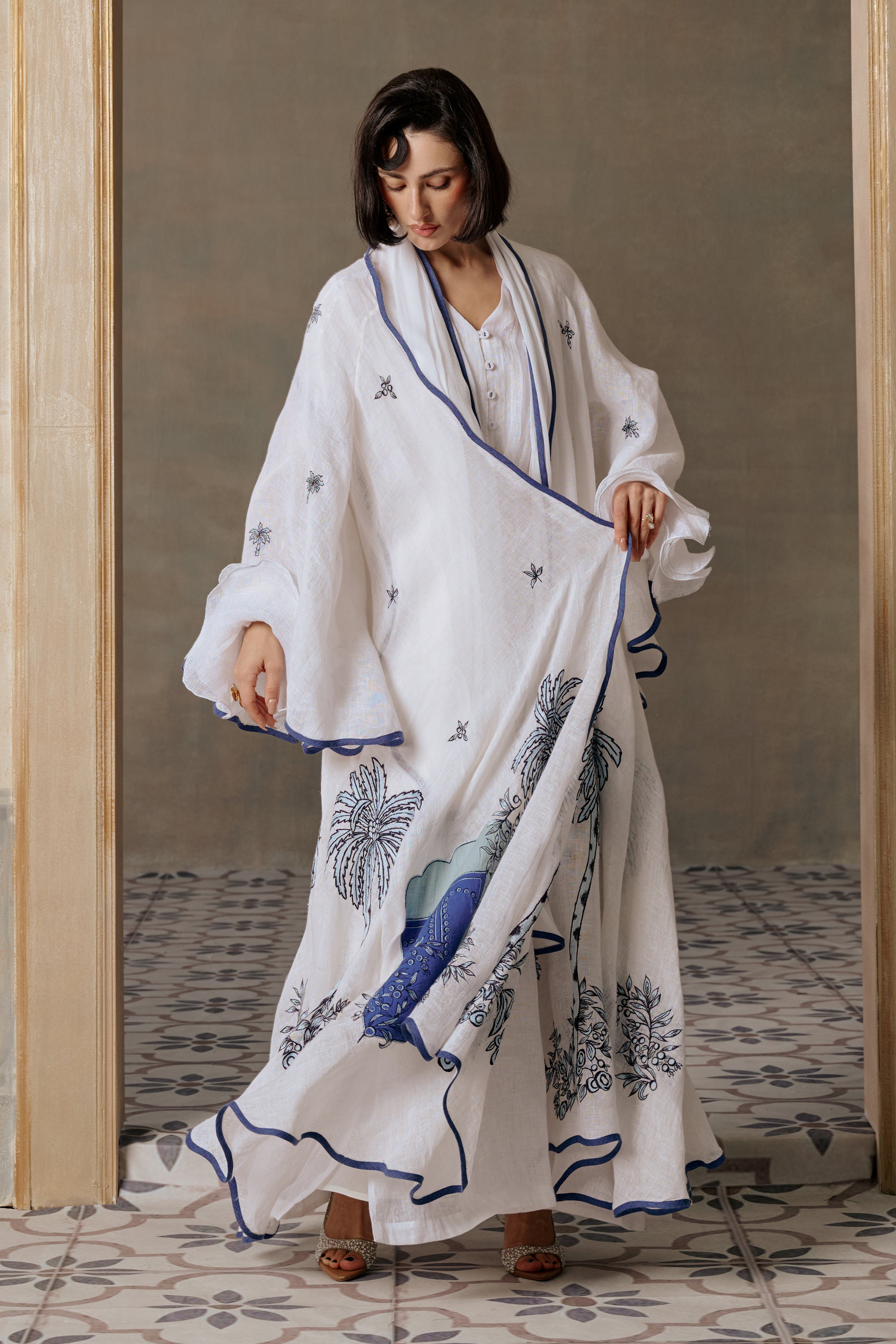Banah Embroidered Abaya