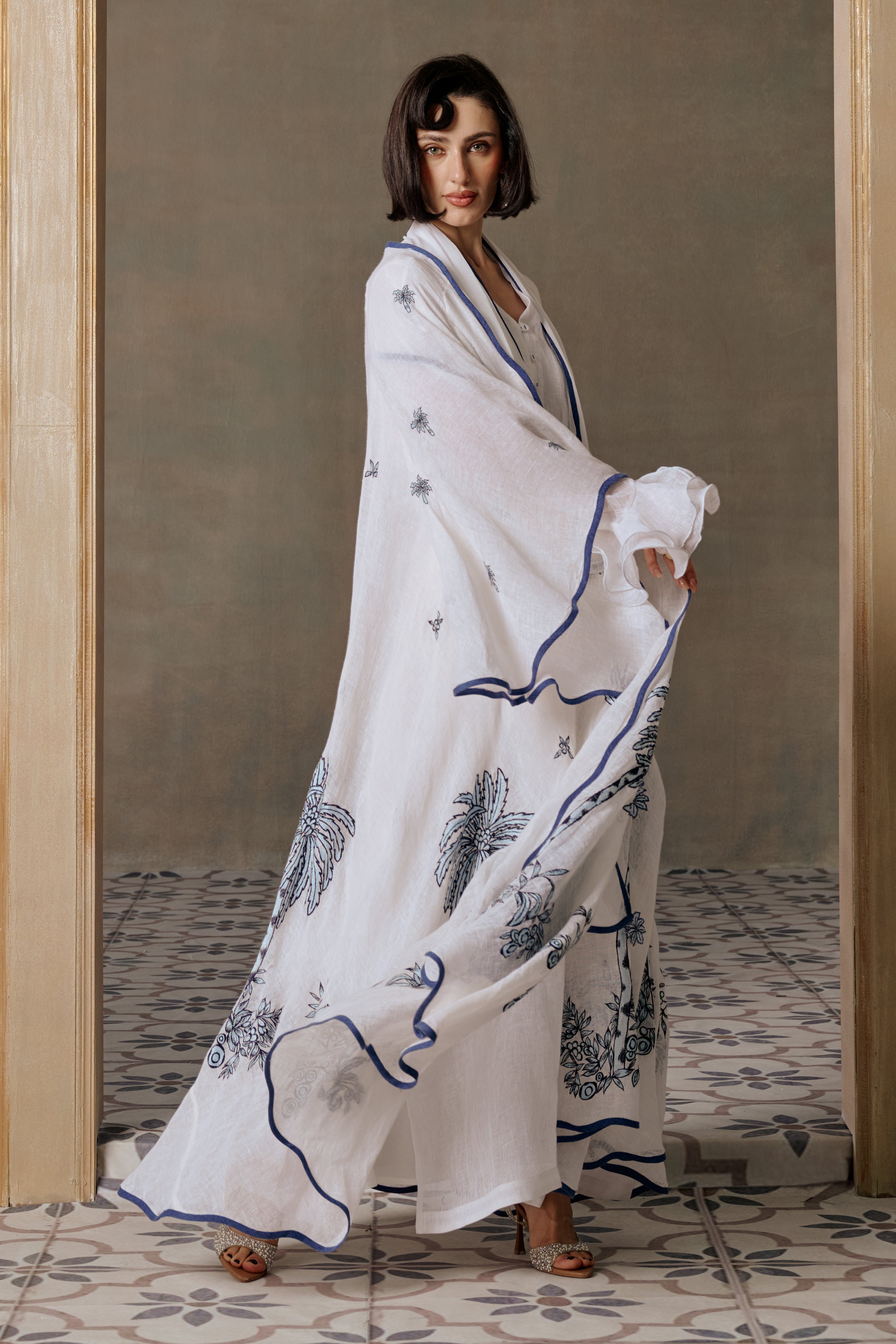 Banah Embroidered Abaya