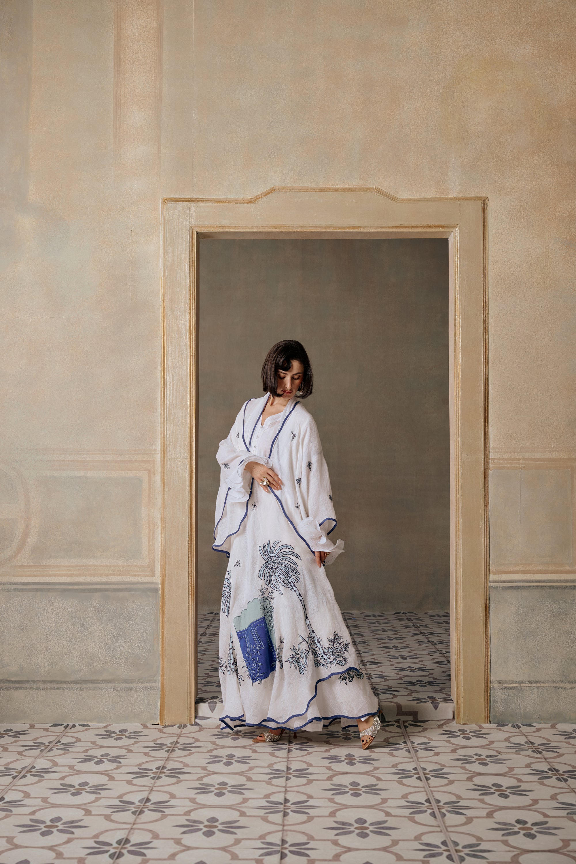 Banah Embroidered Abaya
