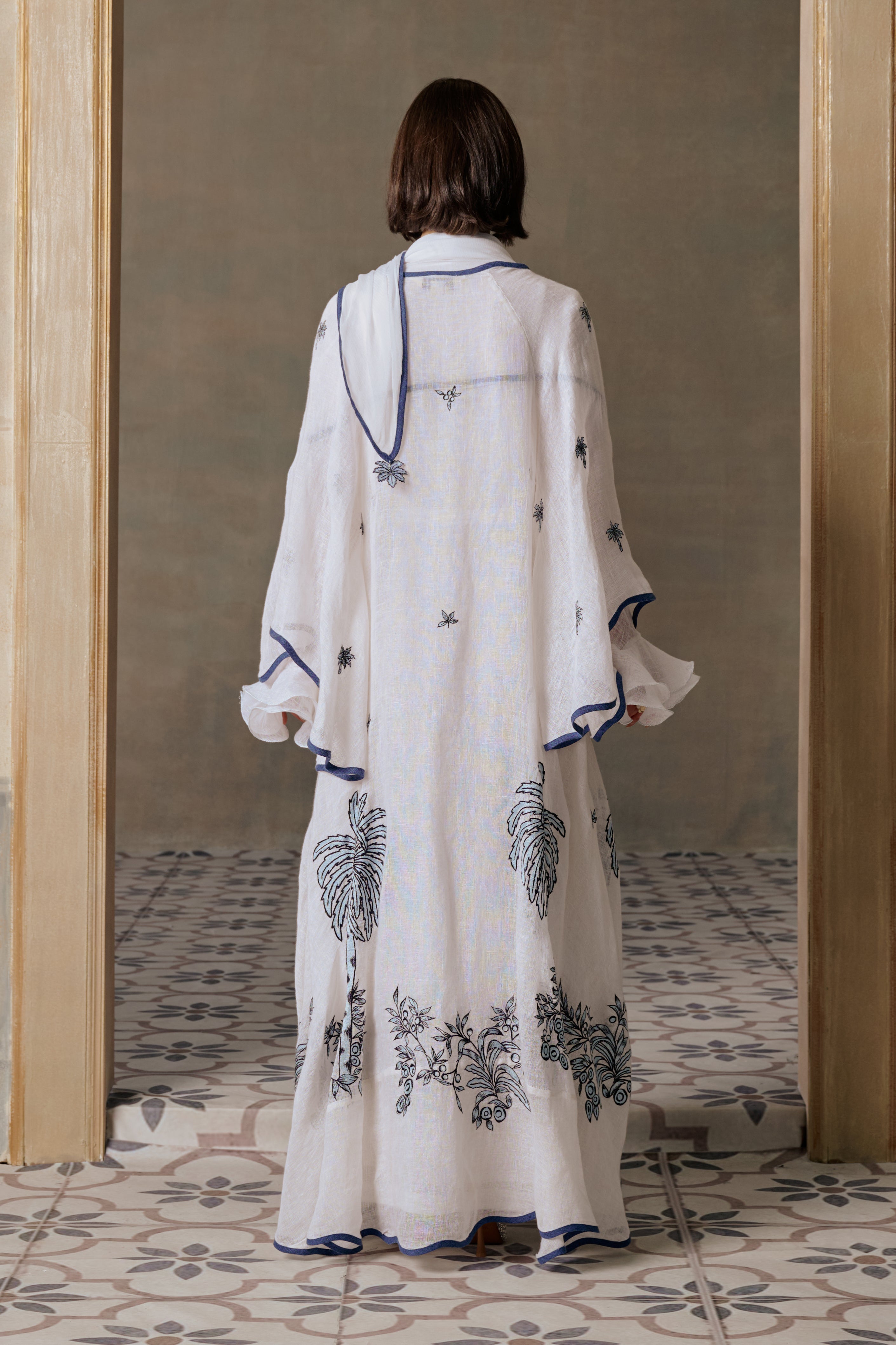 Banah Embroidered Abaya