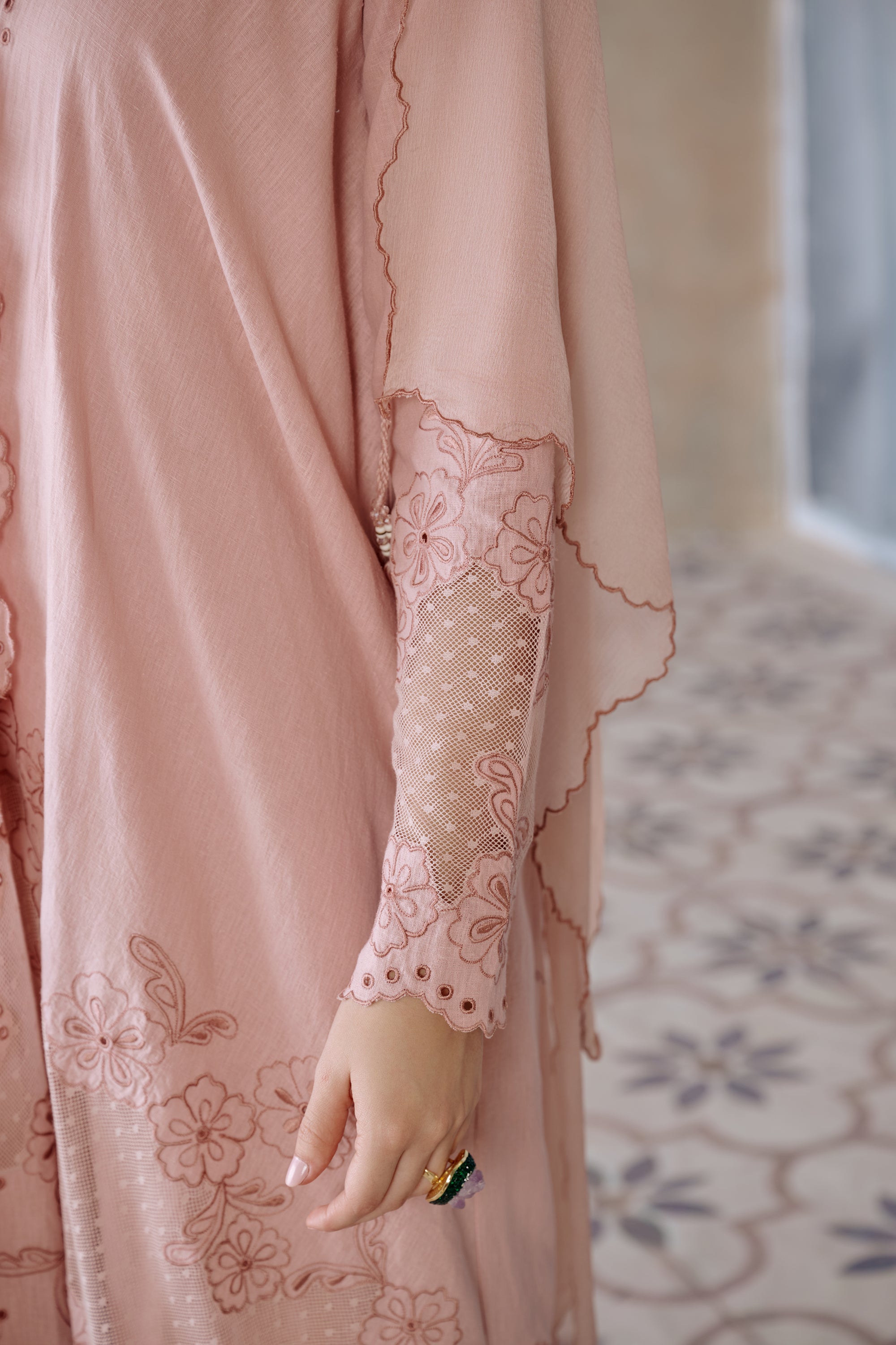 Ramis Embroidered Abaya