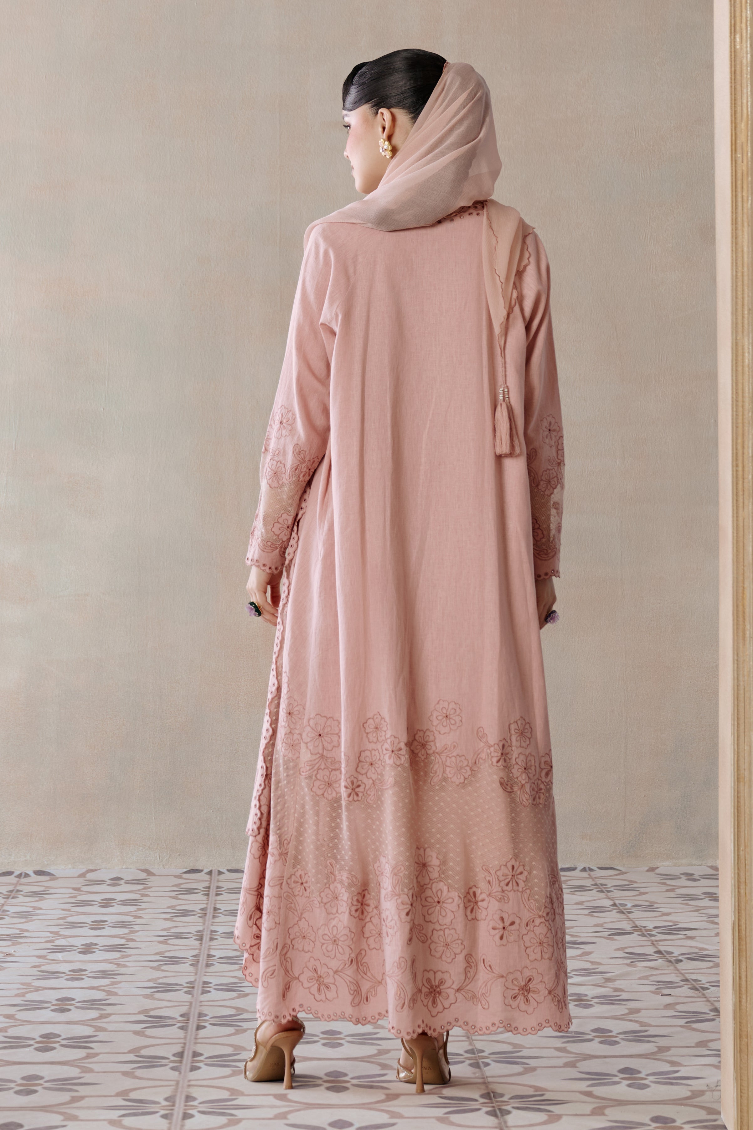 Ramis Embroidered Abaya