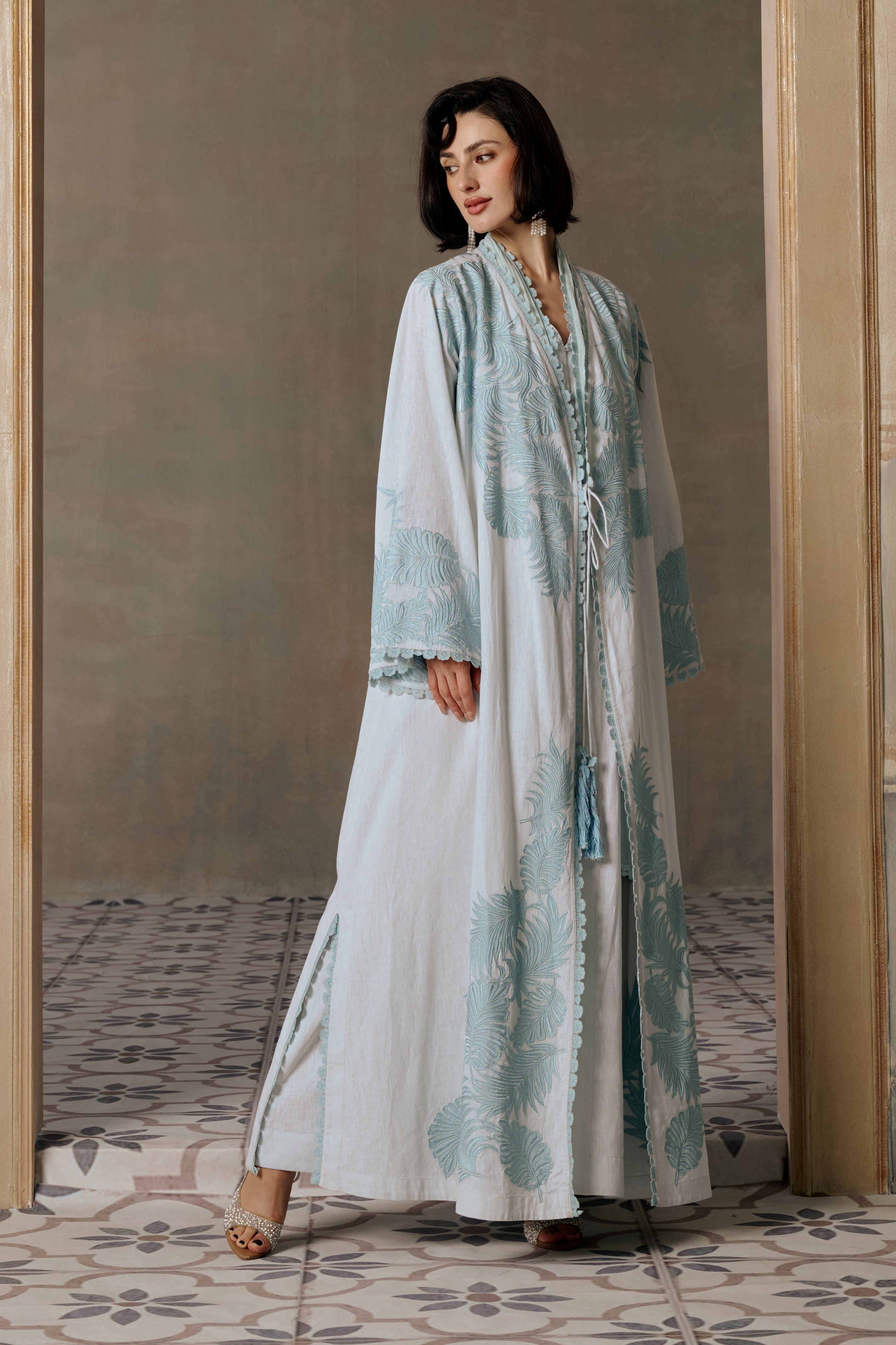 Bushayra Embroidered Abaya