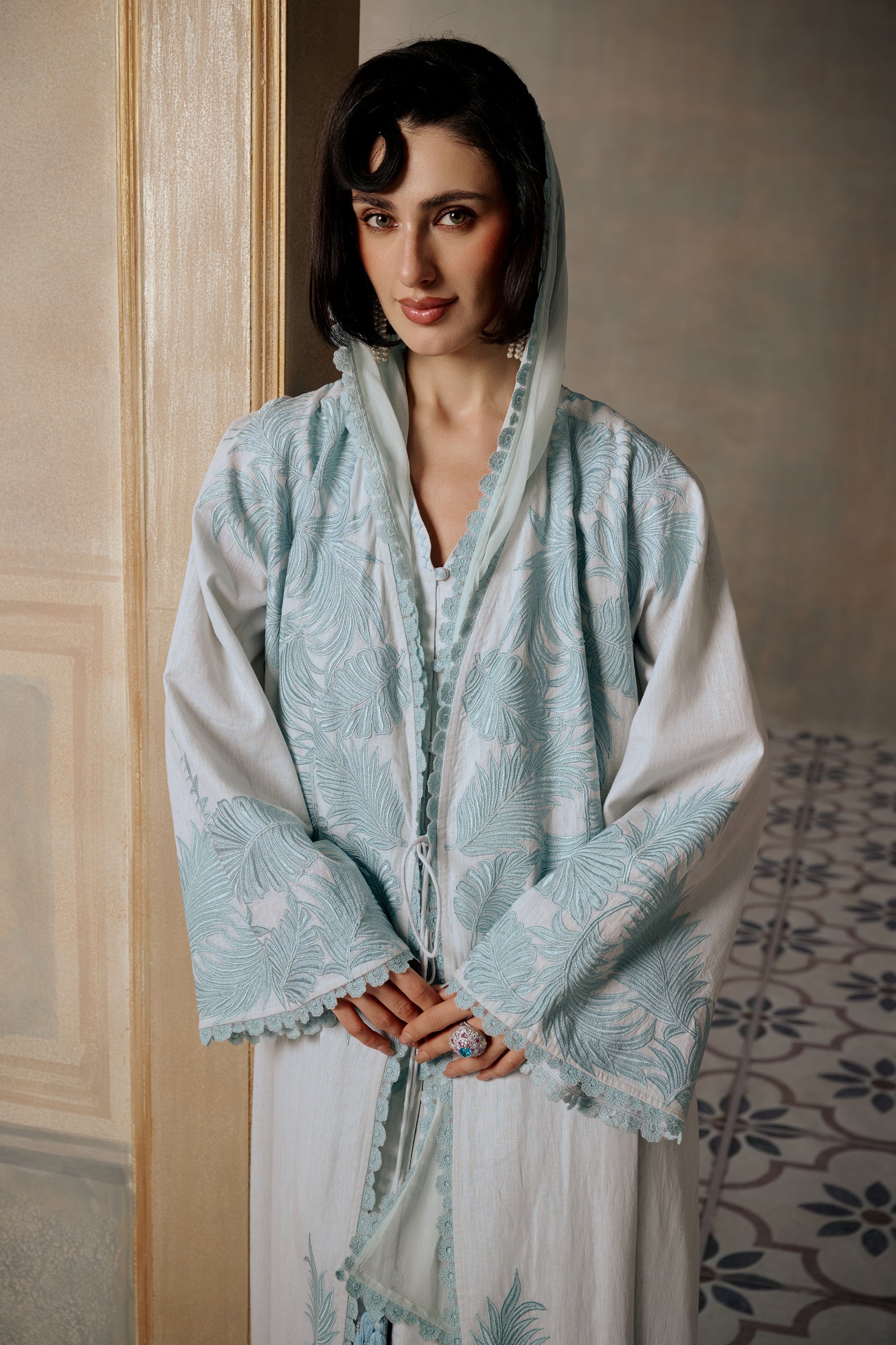 Bushayra Embroidered Abaya