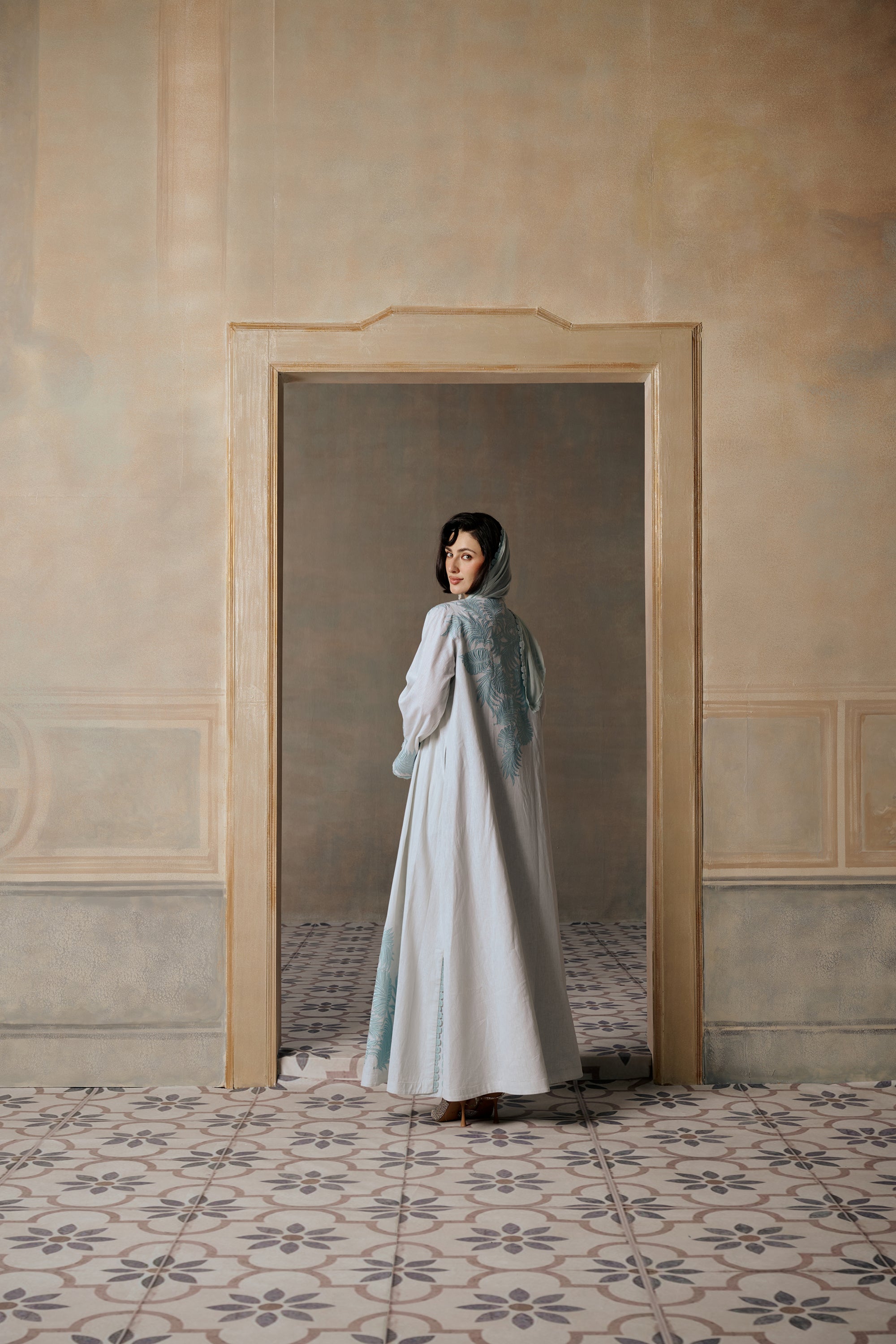 Bushayra Embroidered Abaya
