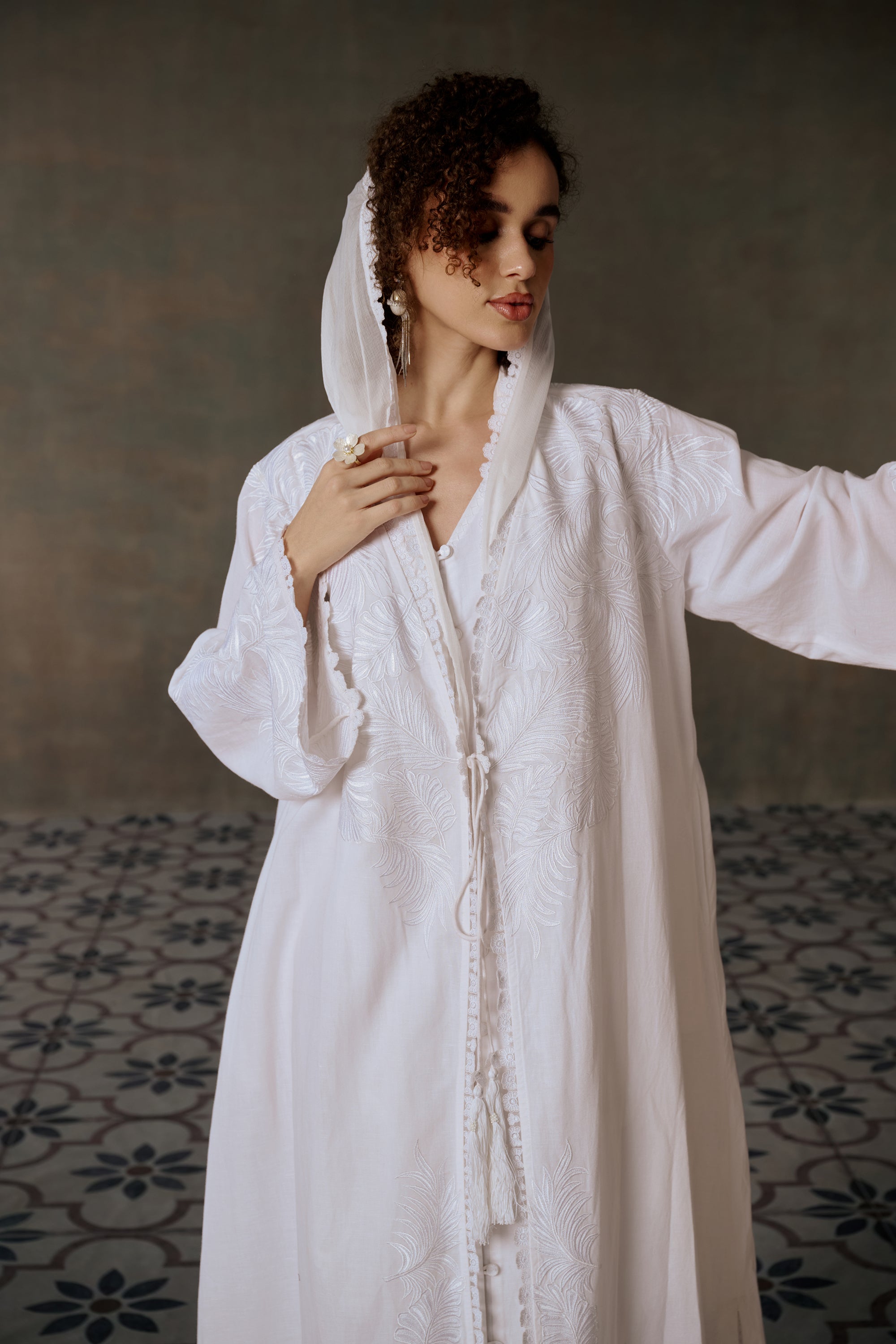 Danah Embroidered Abaya