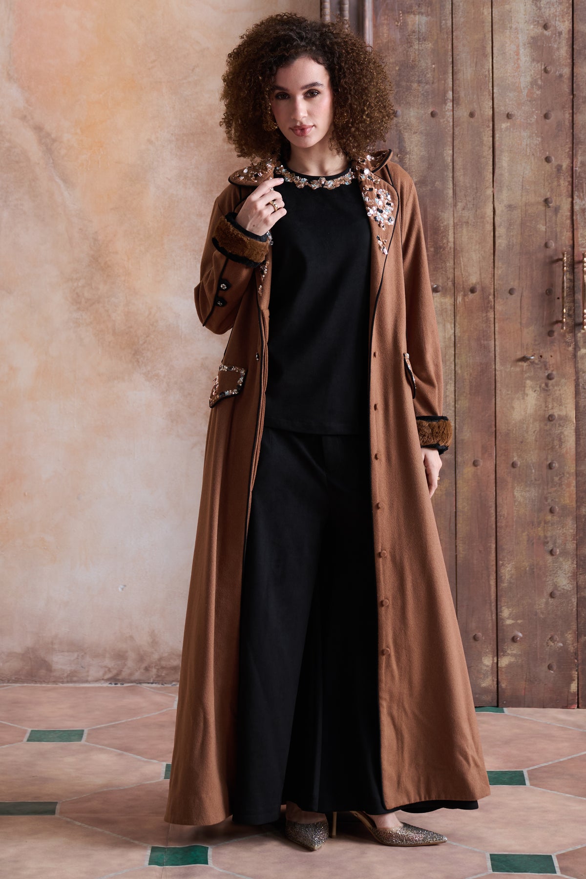 Fahima Embellished Bisht