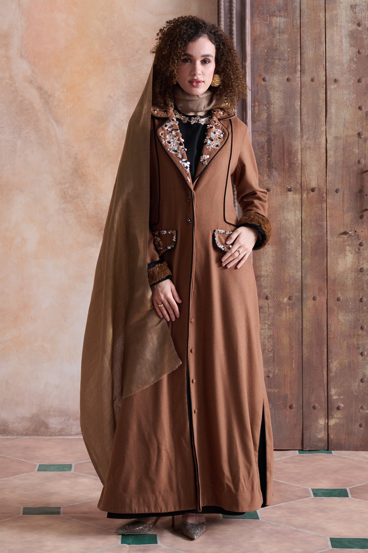 Fahima Embellished Bisht