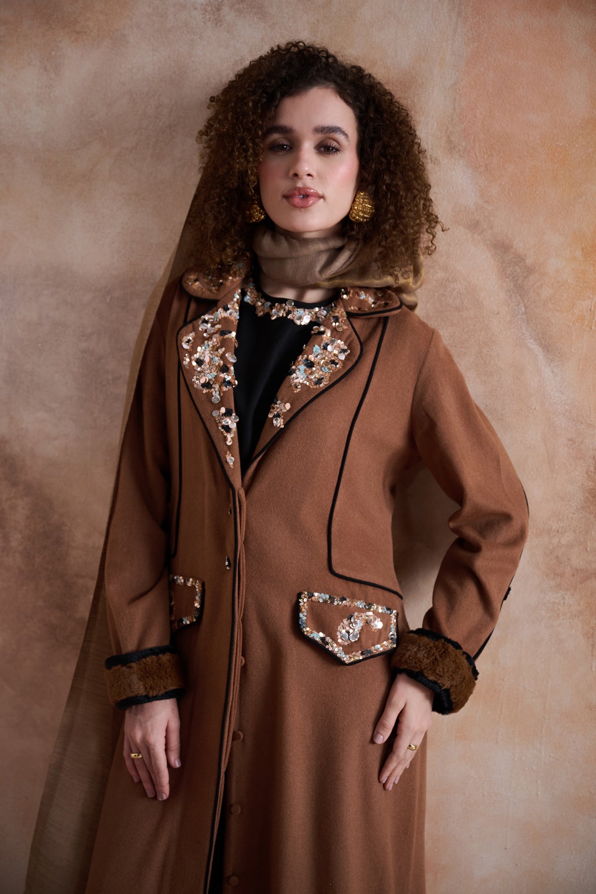 Fahima Embellished Bisht