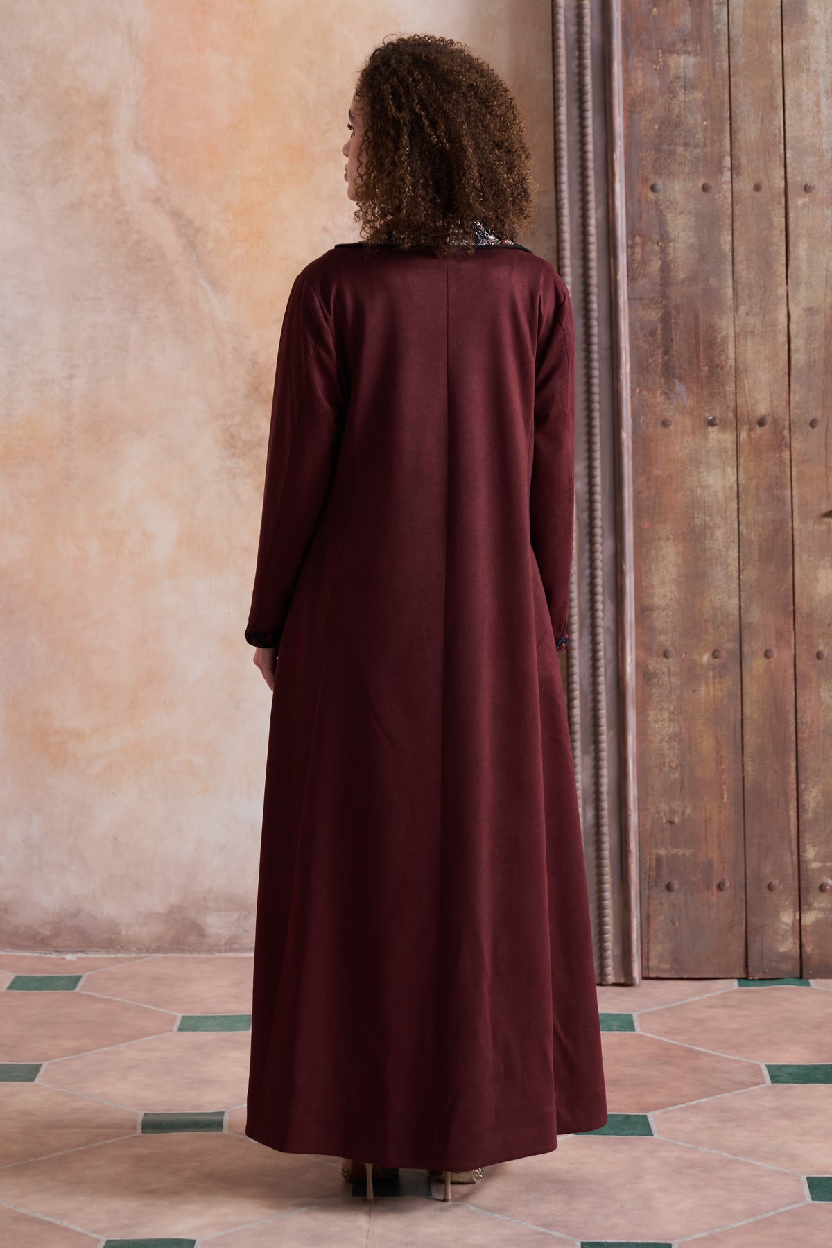 Zahaal Embroidered Bisht with Embellishment