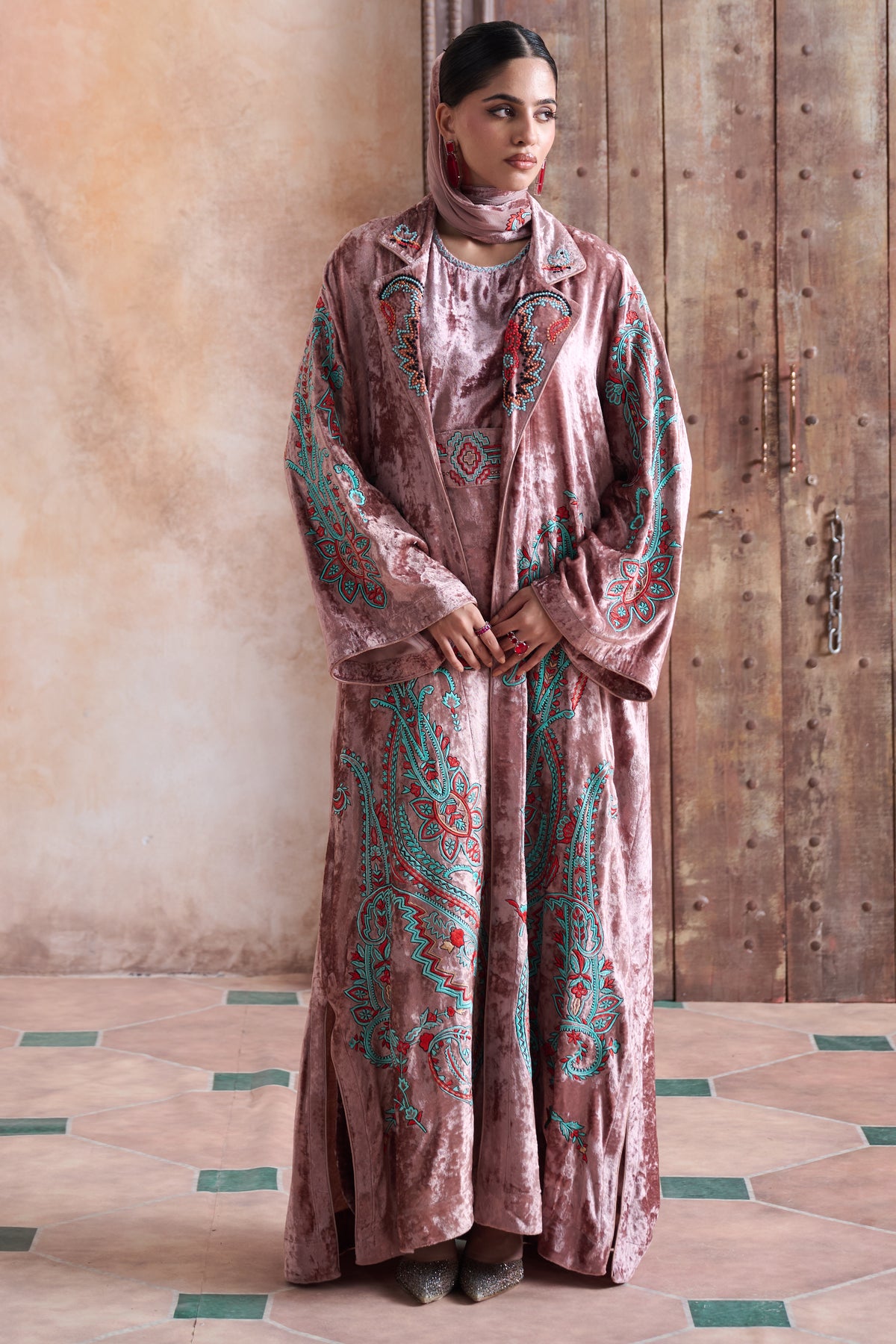 Sireen Embroidered Abaya