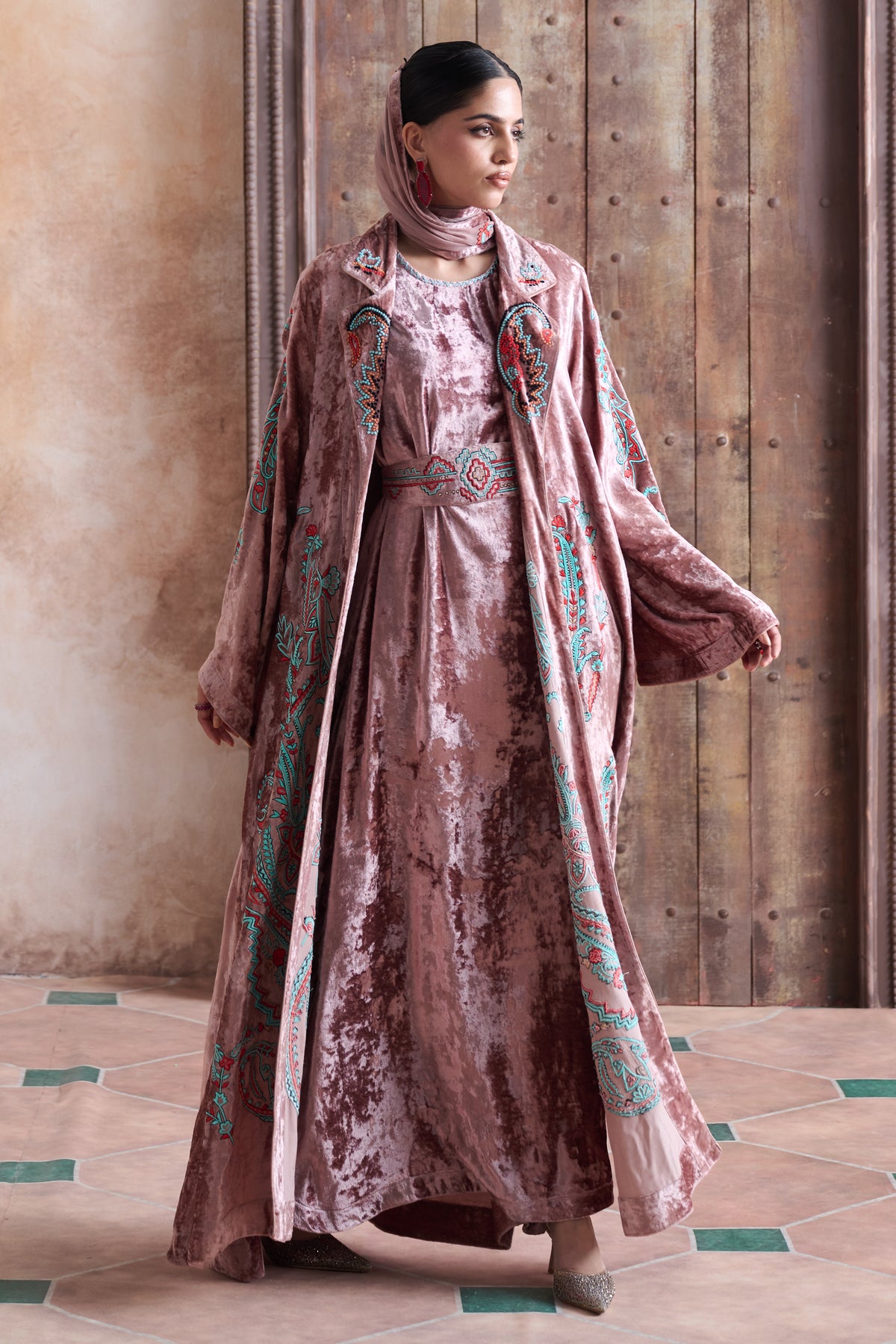 Sireen Embroidered Abaya