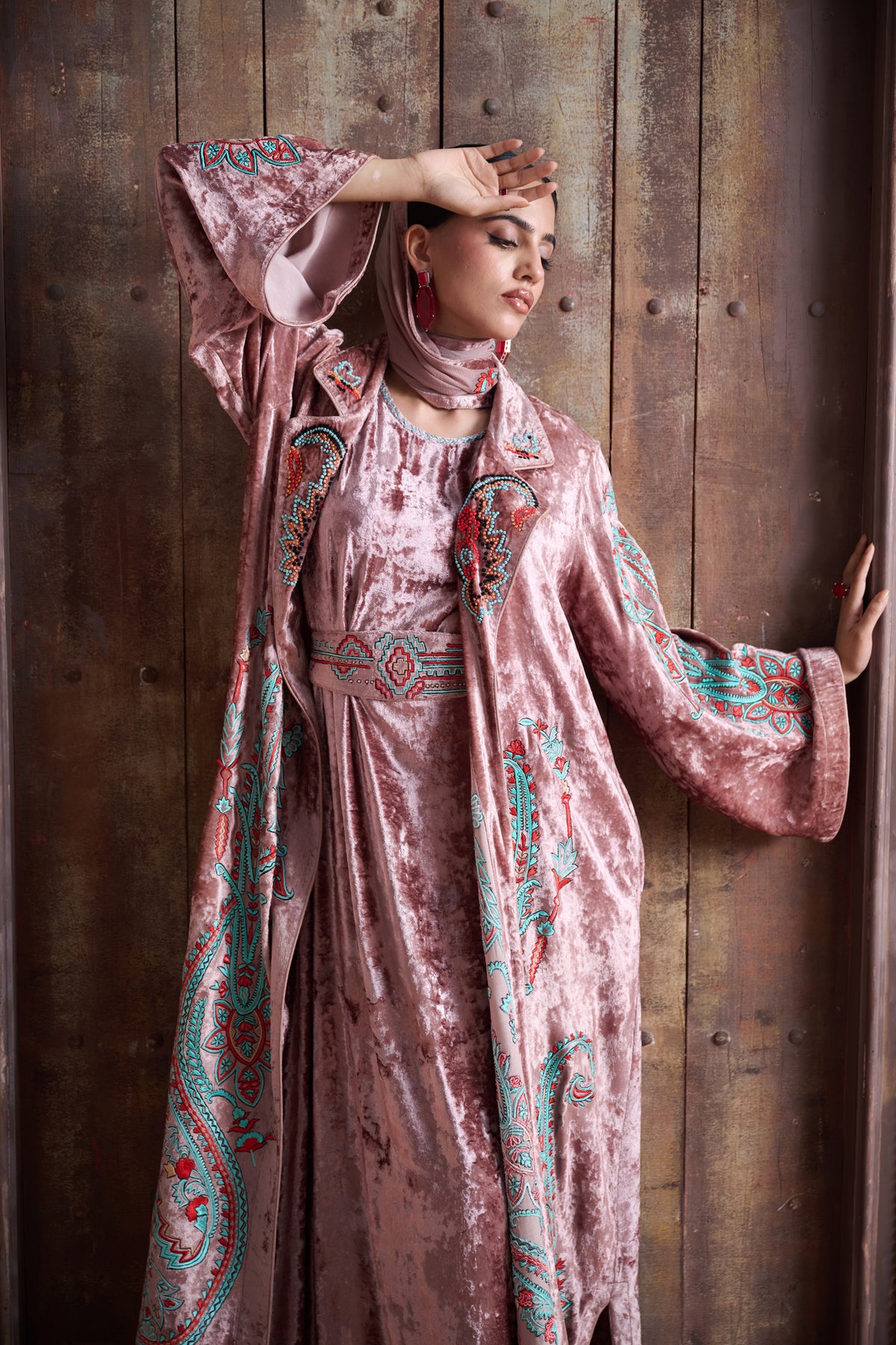 Sireen Embroidered Abaya