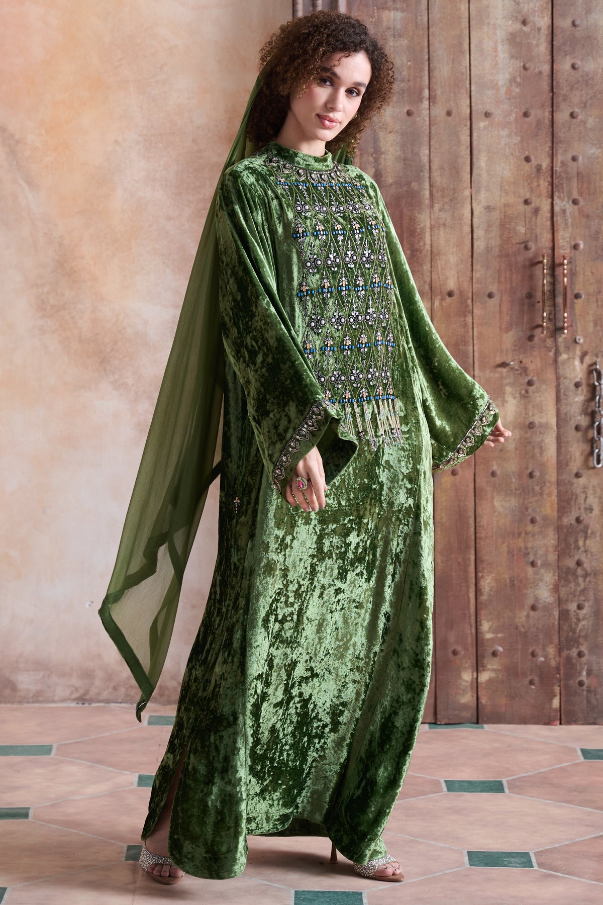 Miskah Embellished Jalabiya