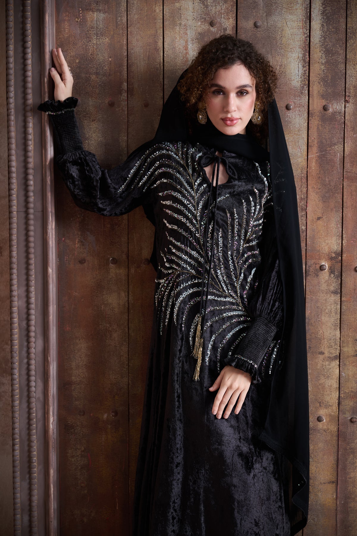 Jazmin Embellished Jalabiya