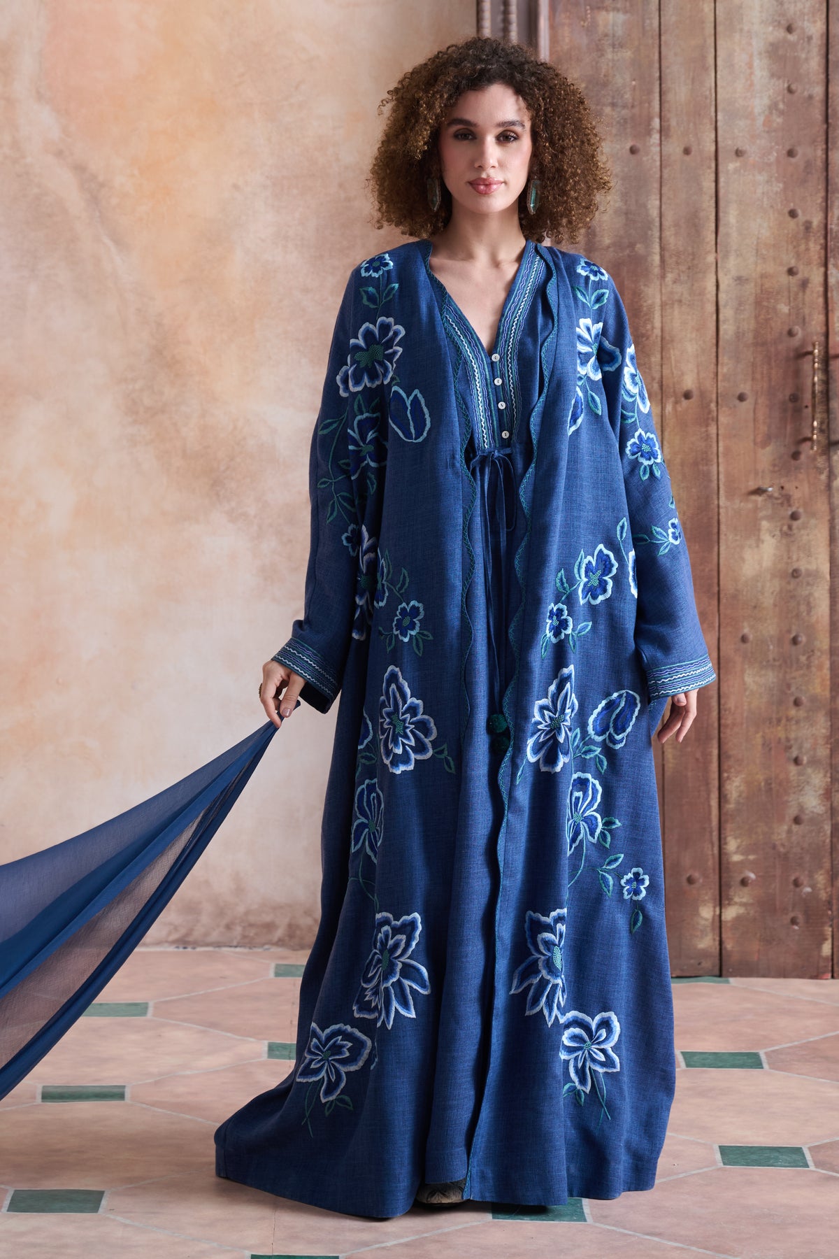 Badria Embroidered Abaya