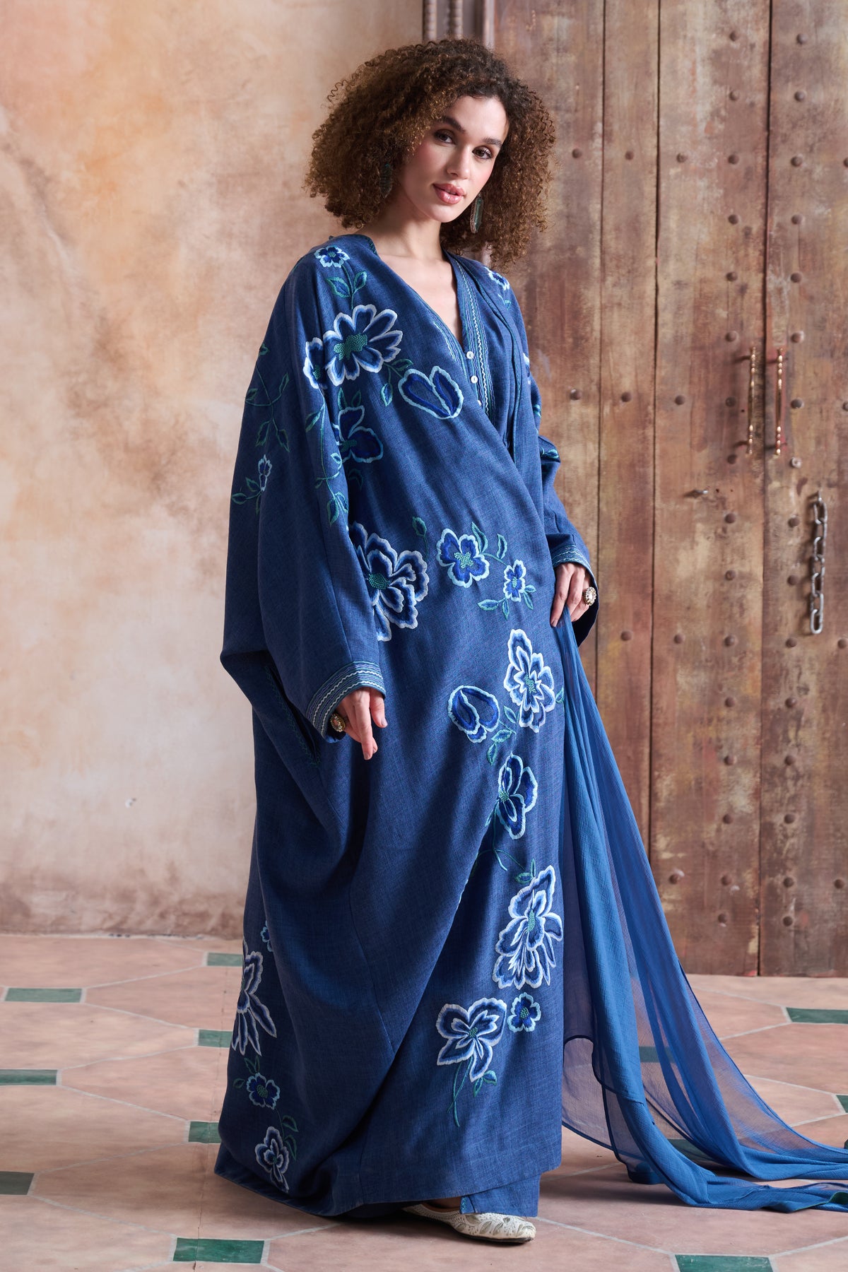 Badria Embroidered Abaya