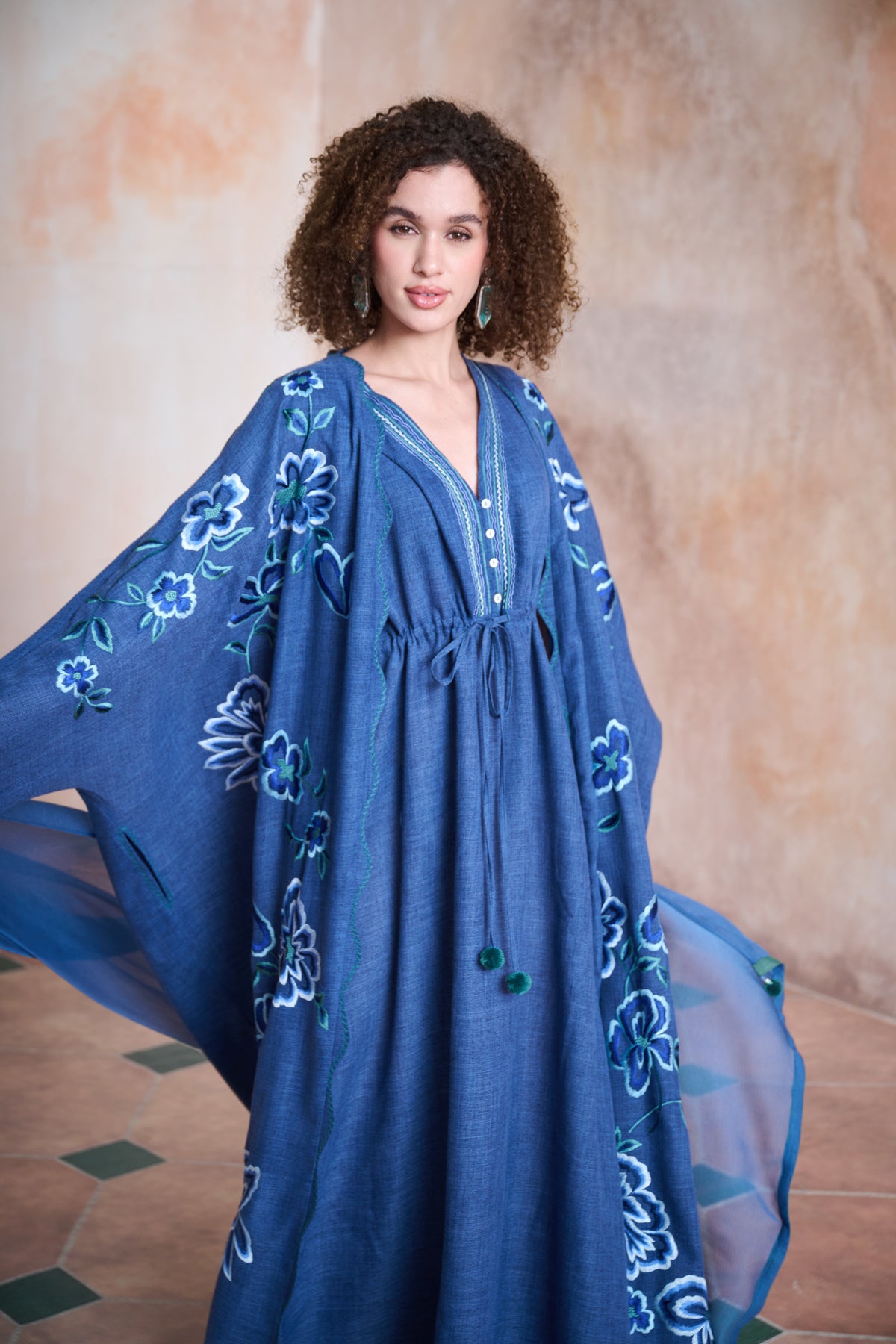 Badria Embroidered Abaya