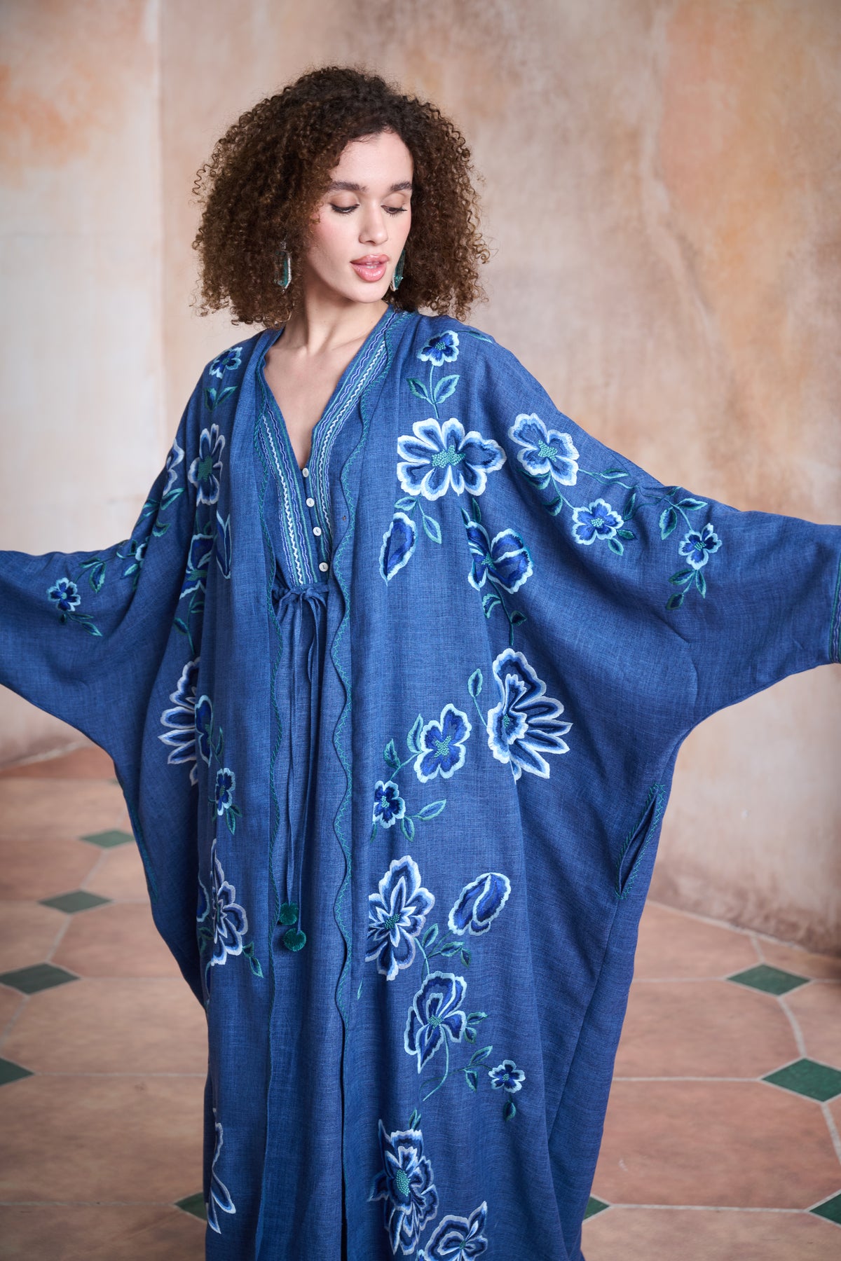 Badria Embroidered Abaya