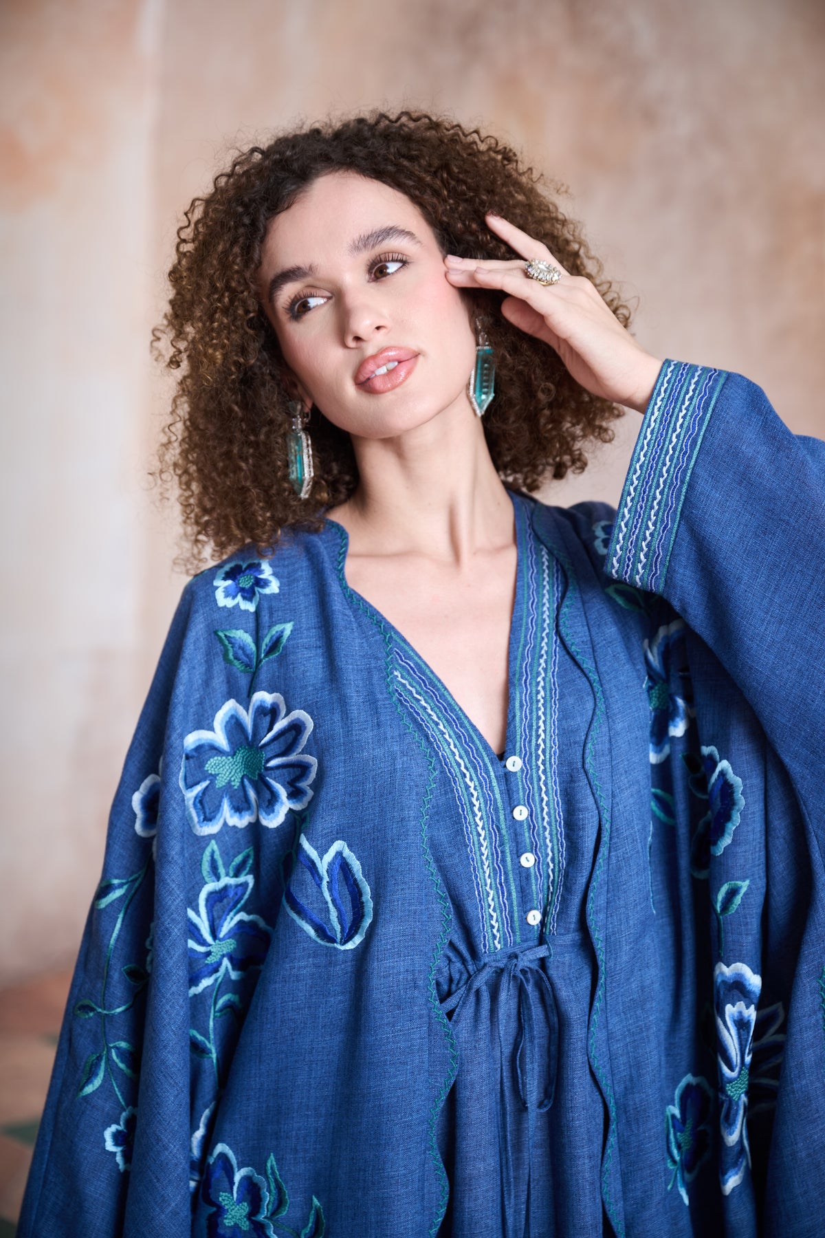 Badria Embroidered Abaya