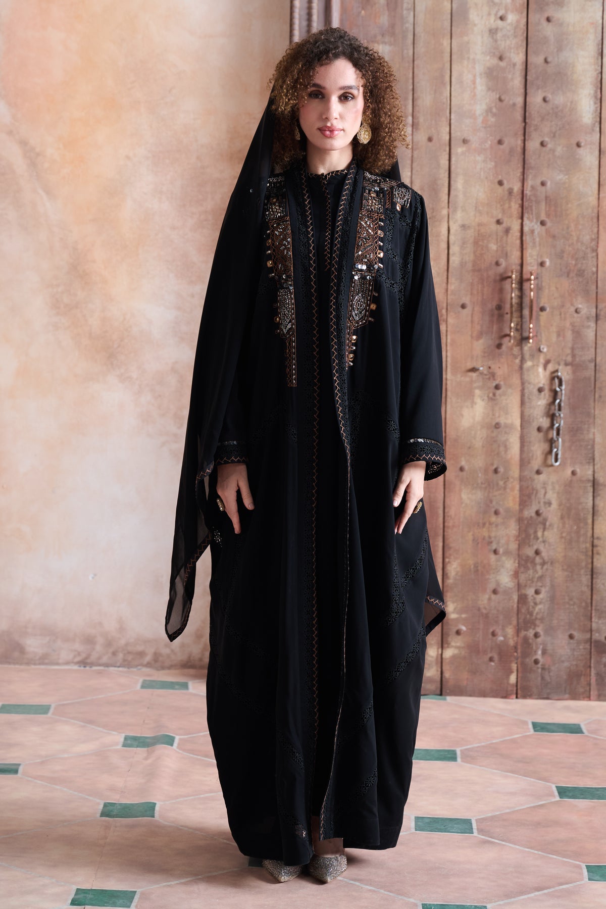 Leirasha Embellished Abaya