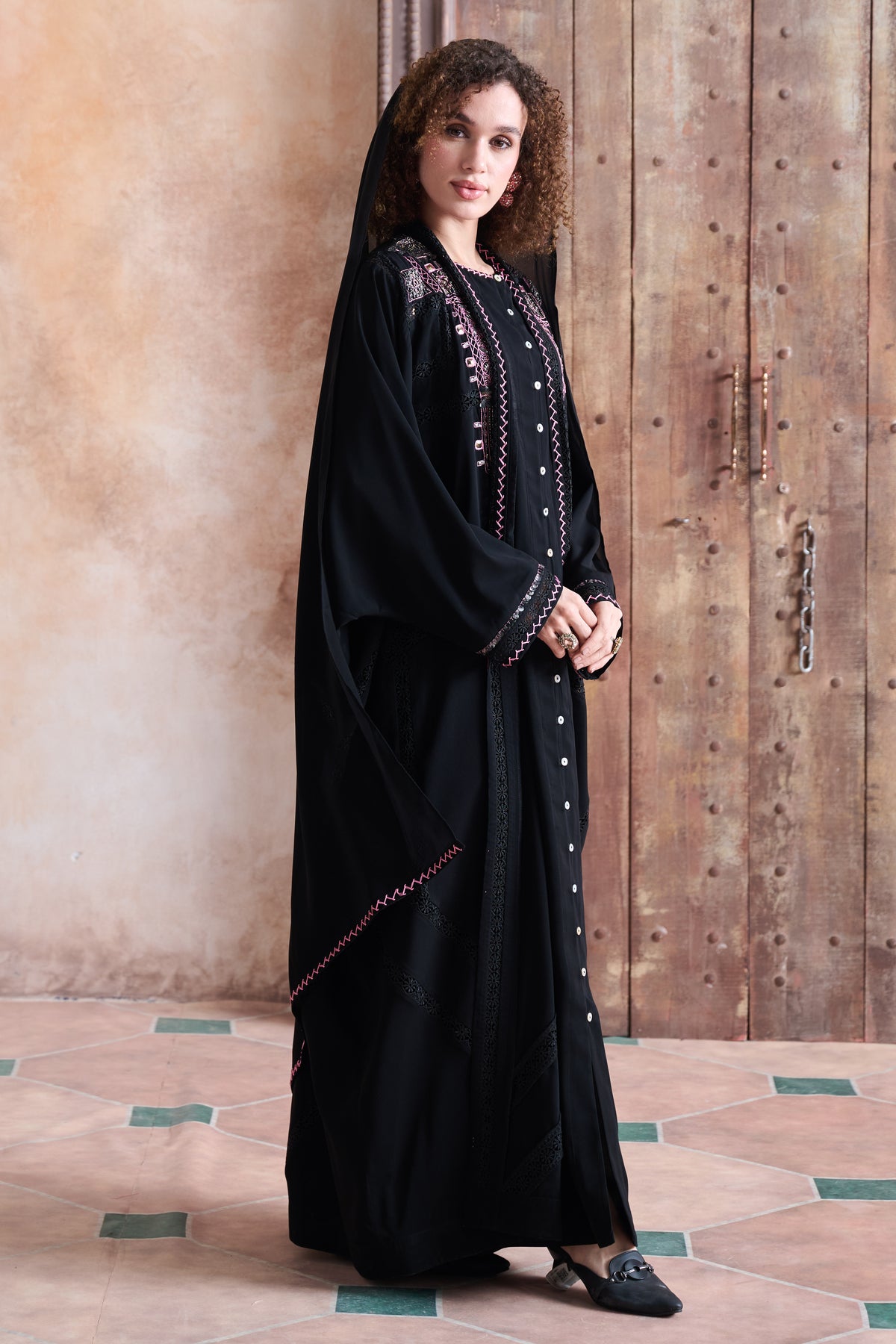 Nairatana Embellished Abaya