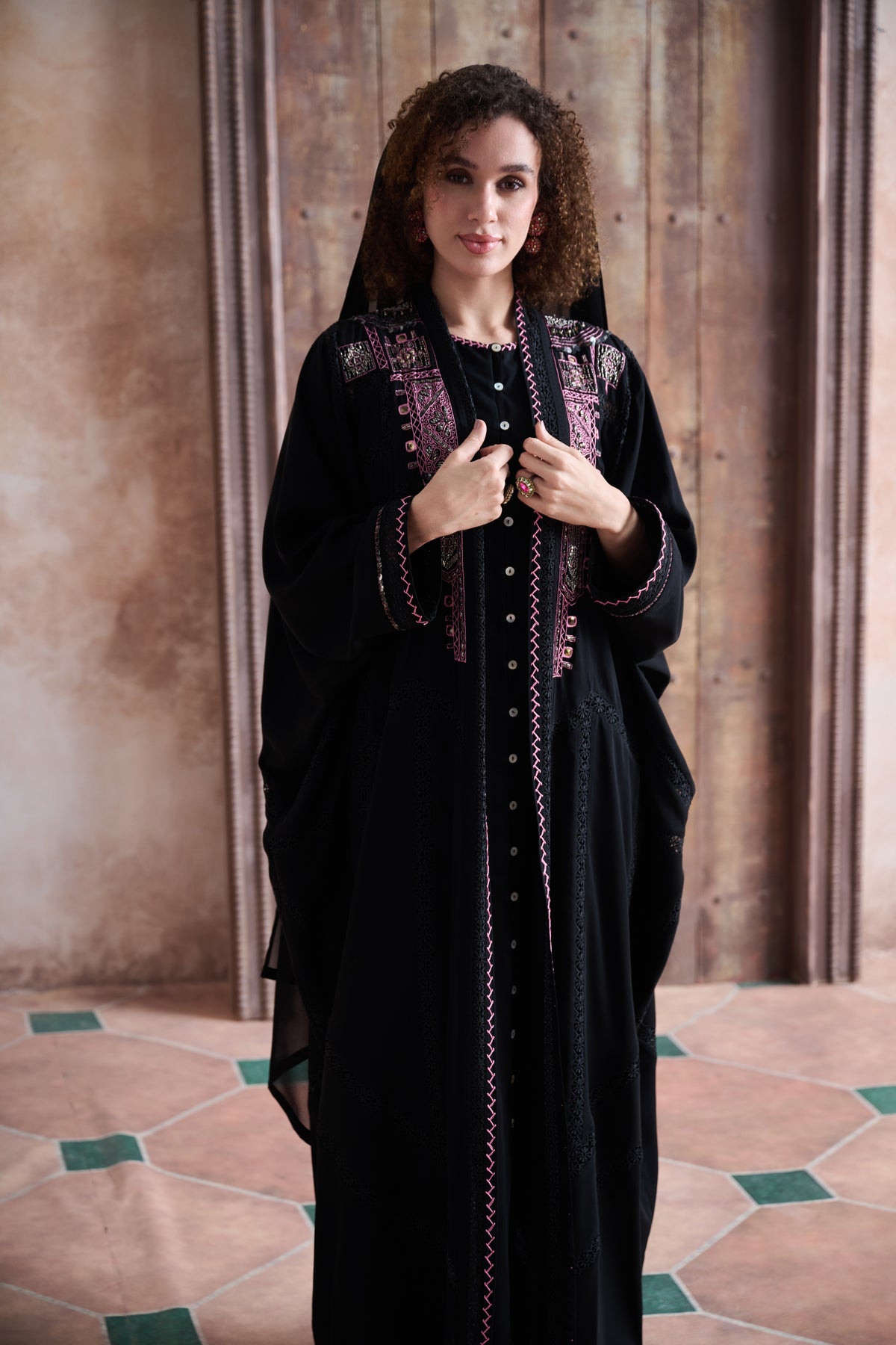 Nairatana Embellished Abaya