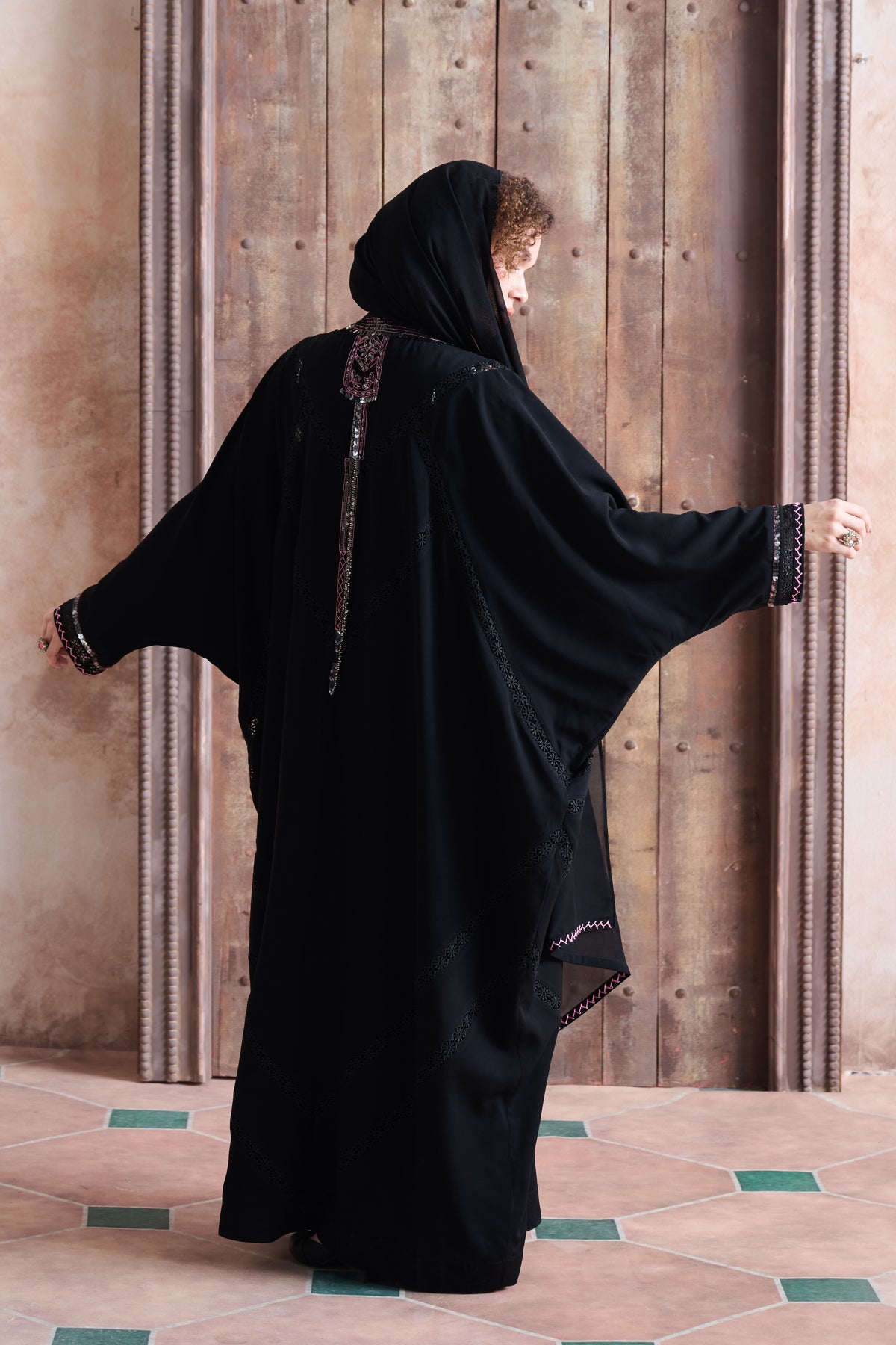 Nairatana Embellished Abaya