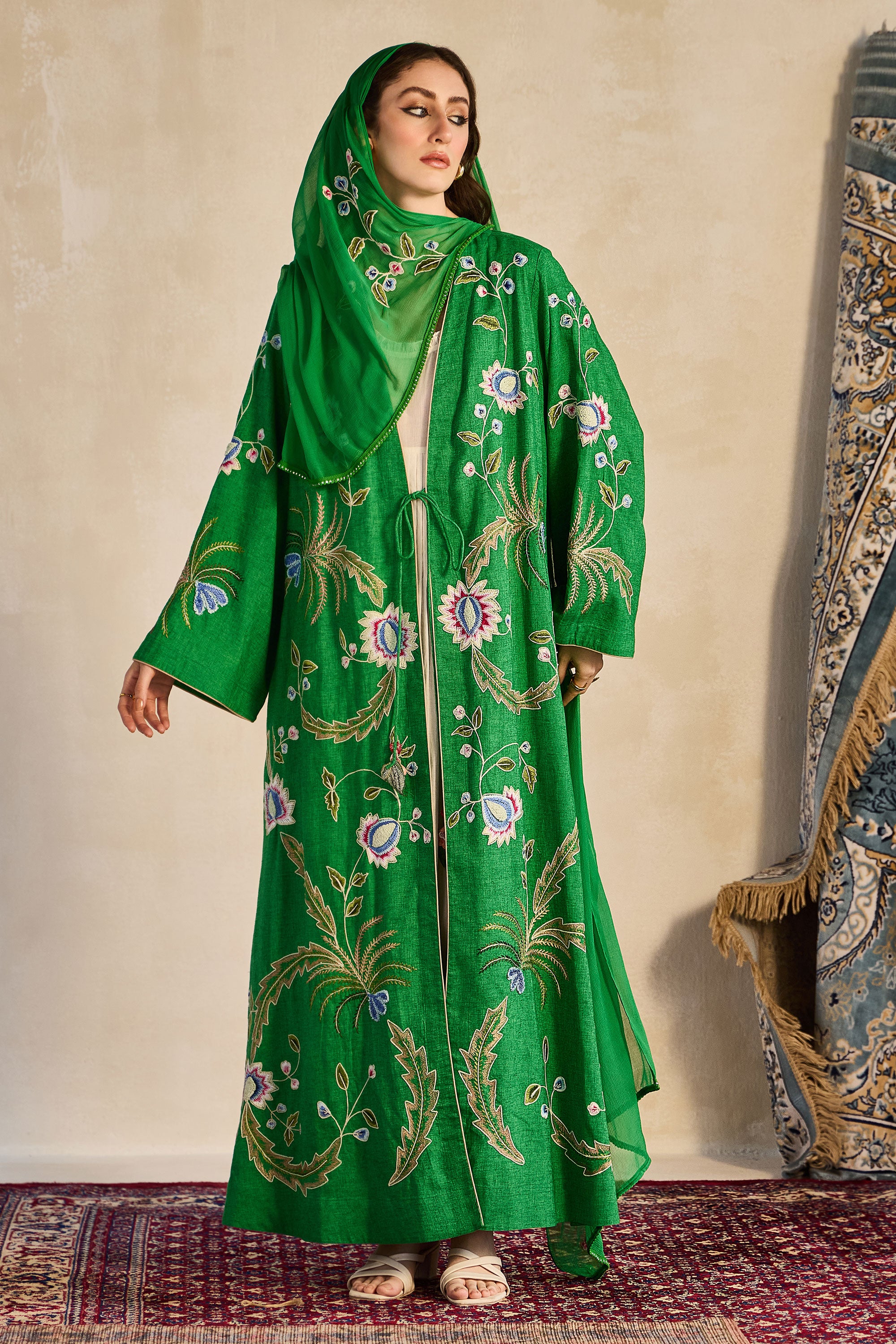 Nawar Embroidered Abaya
