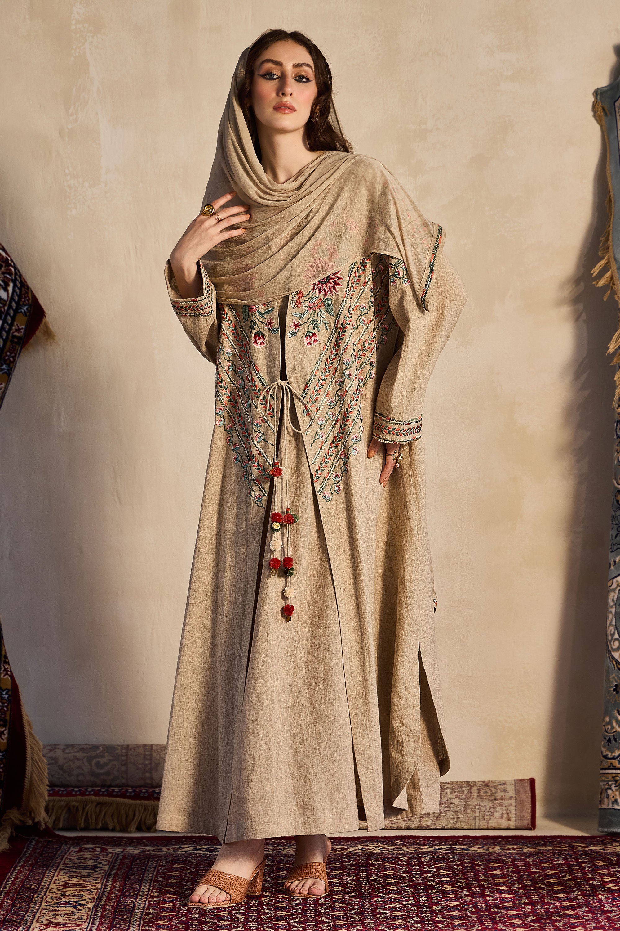 Ramniza Embroidered Abaya