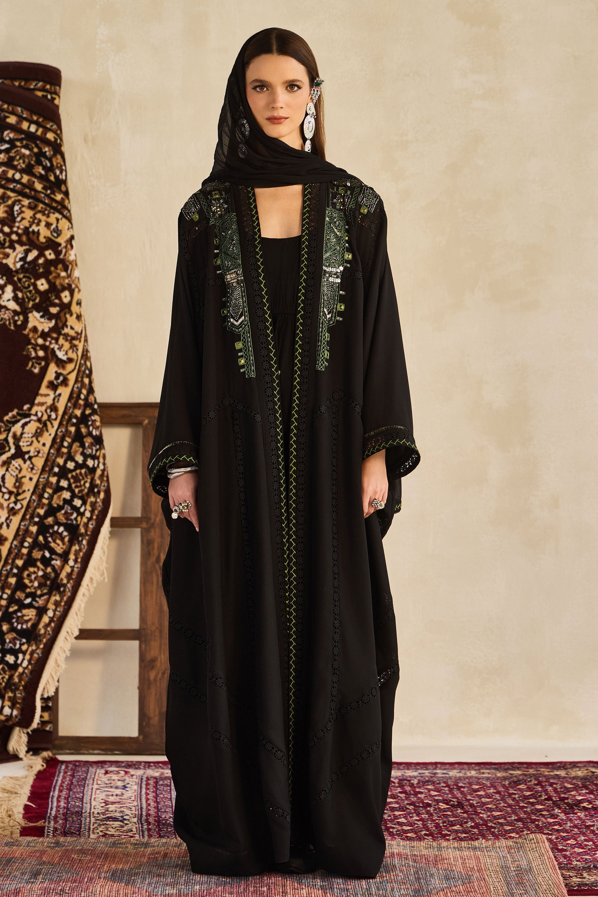 Labibah Embellished Abaya