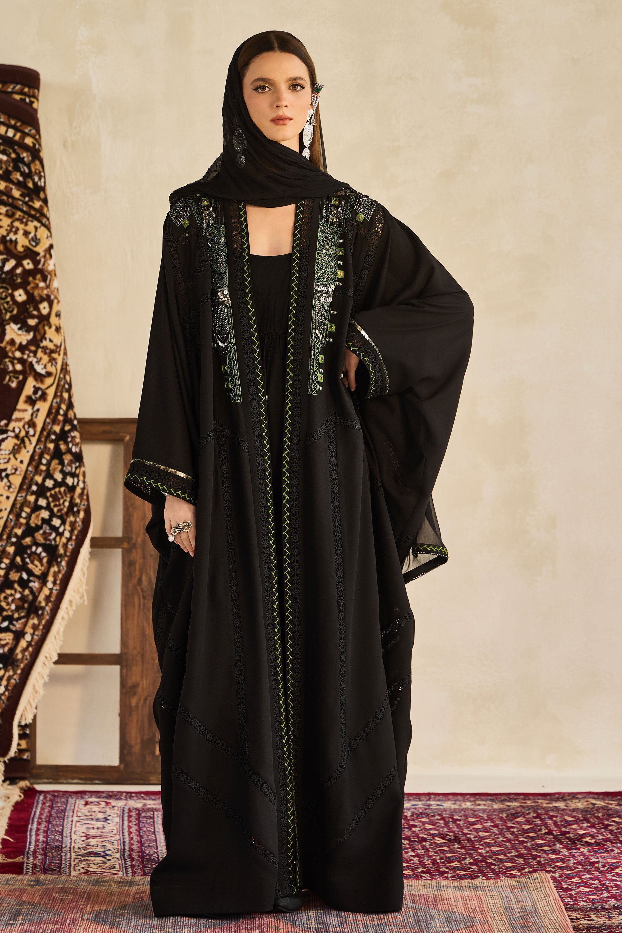 Labibah Embellished Abaya